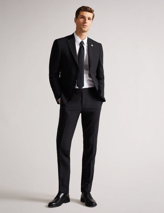 Ted Baker CLASSICS - Wool Suit Pant BLACK