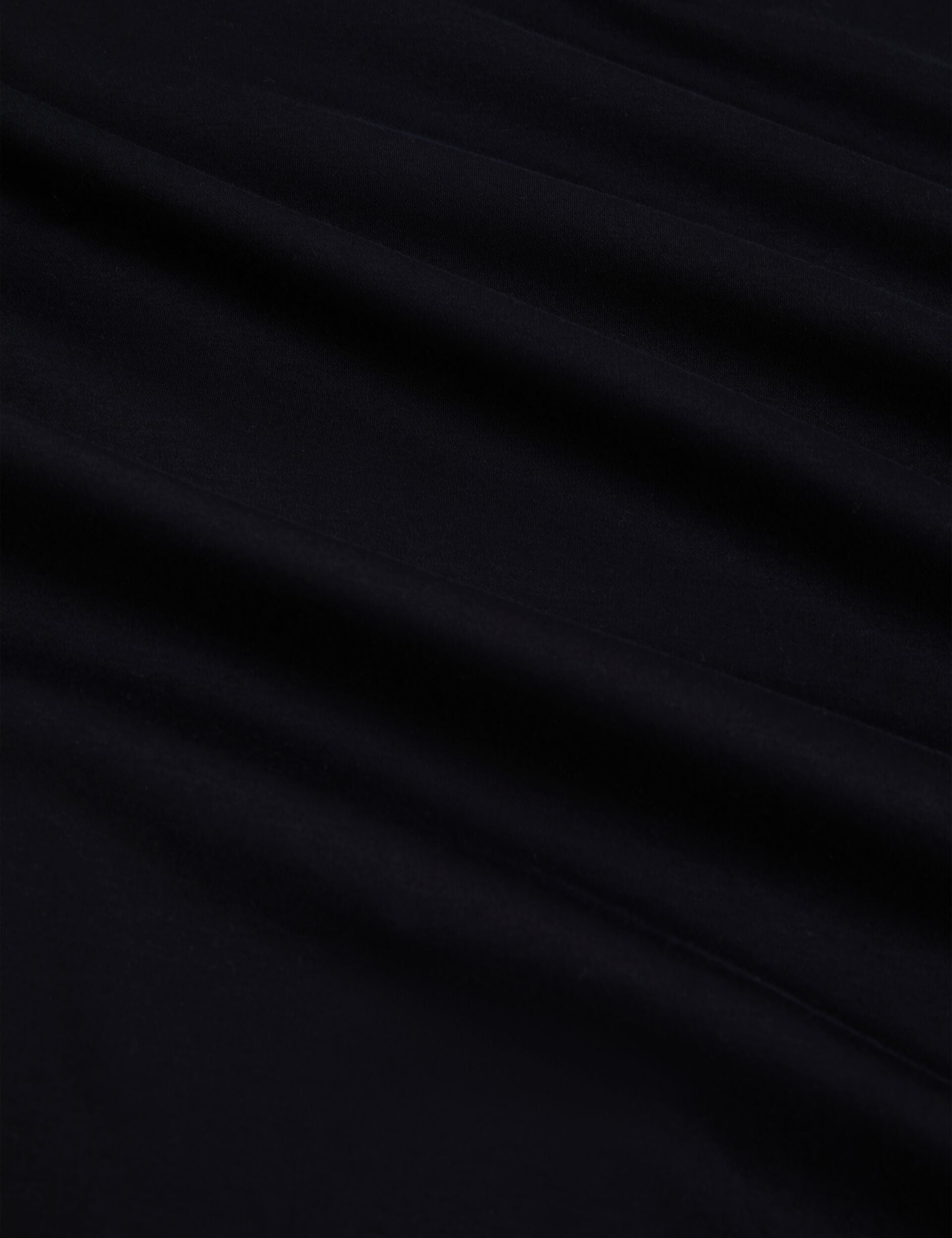 Ted Baker CONNYR Textured Knit Button-Through Polo Shirt BLACK