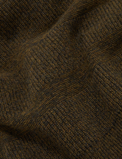 Ted Baker MAVIK - Short Sleeve Twist Stitch Detail Polo BROWN