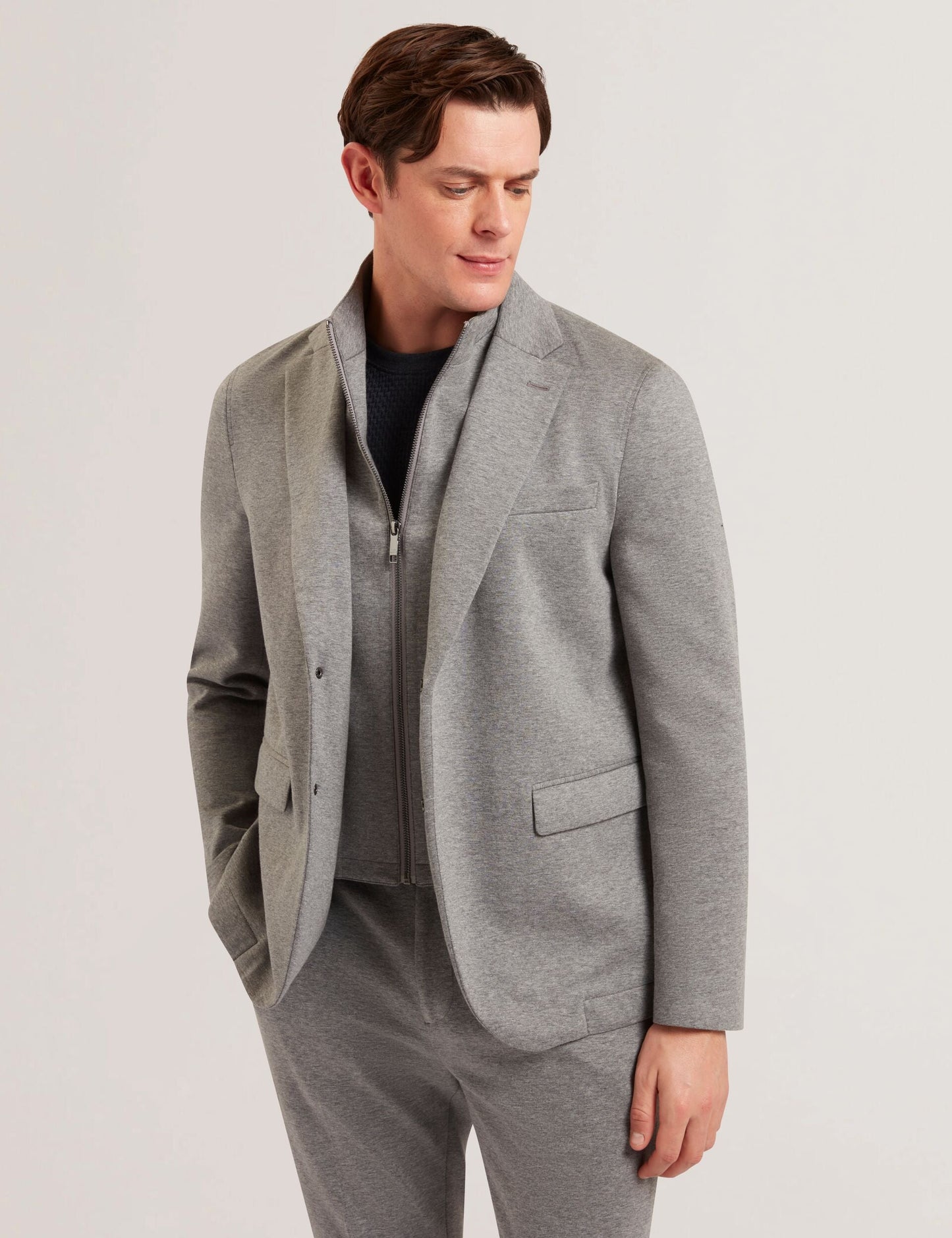 Ted Baker ROOKJ - Lt-Grey LIGHT GREY
