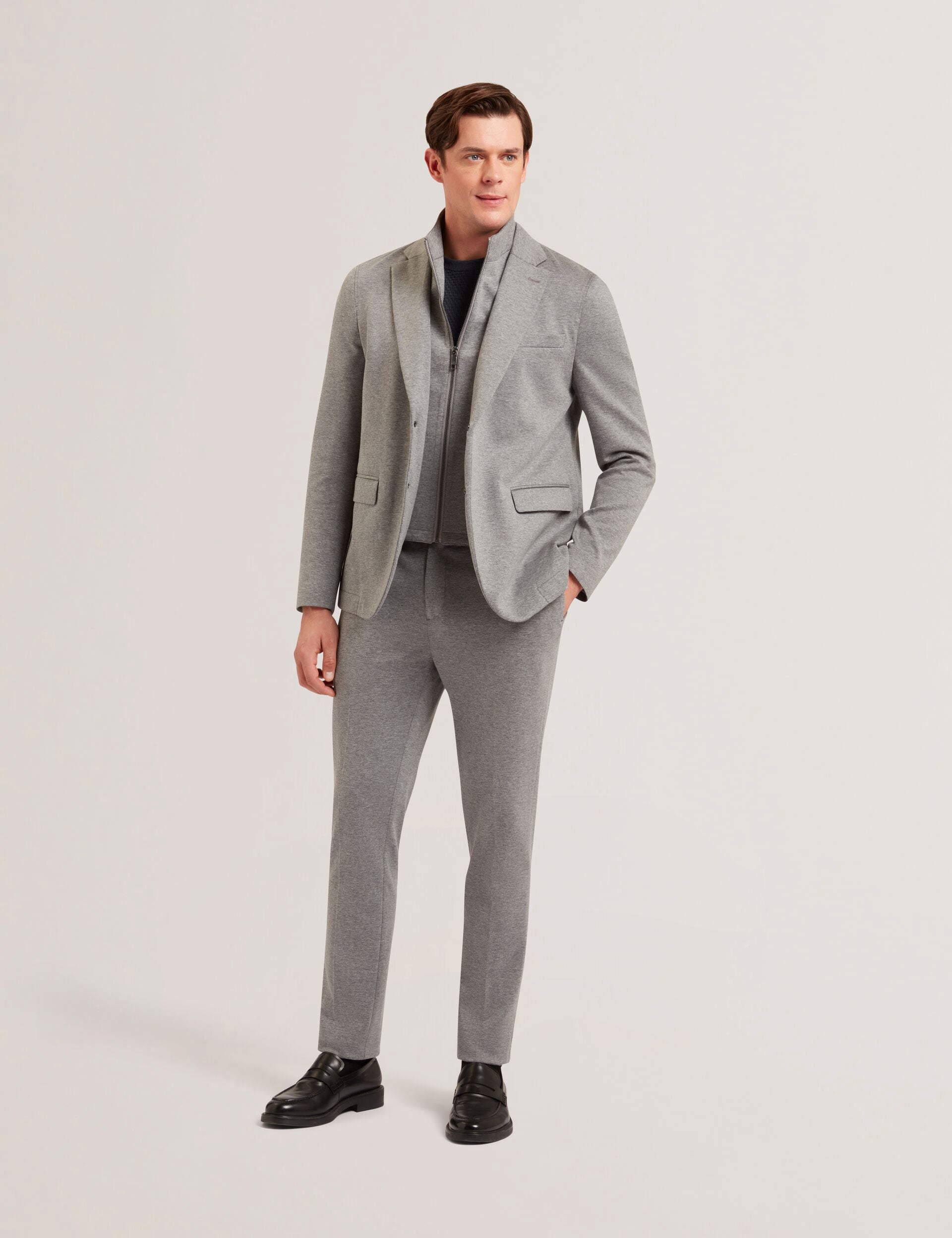 Ted Baker ROOKJ - Lt-Grey LIGHT GREY