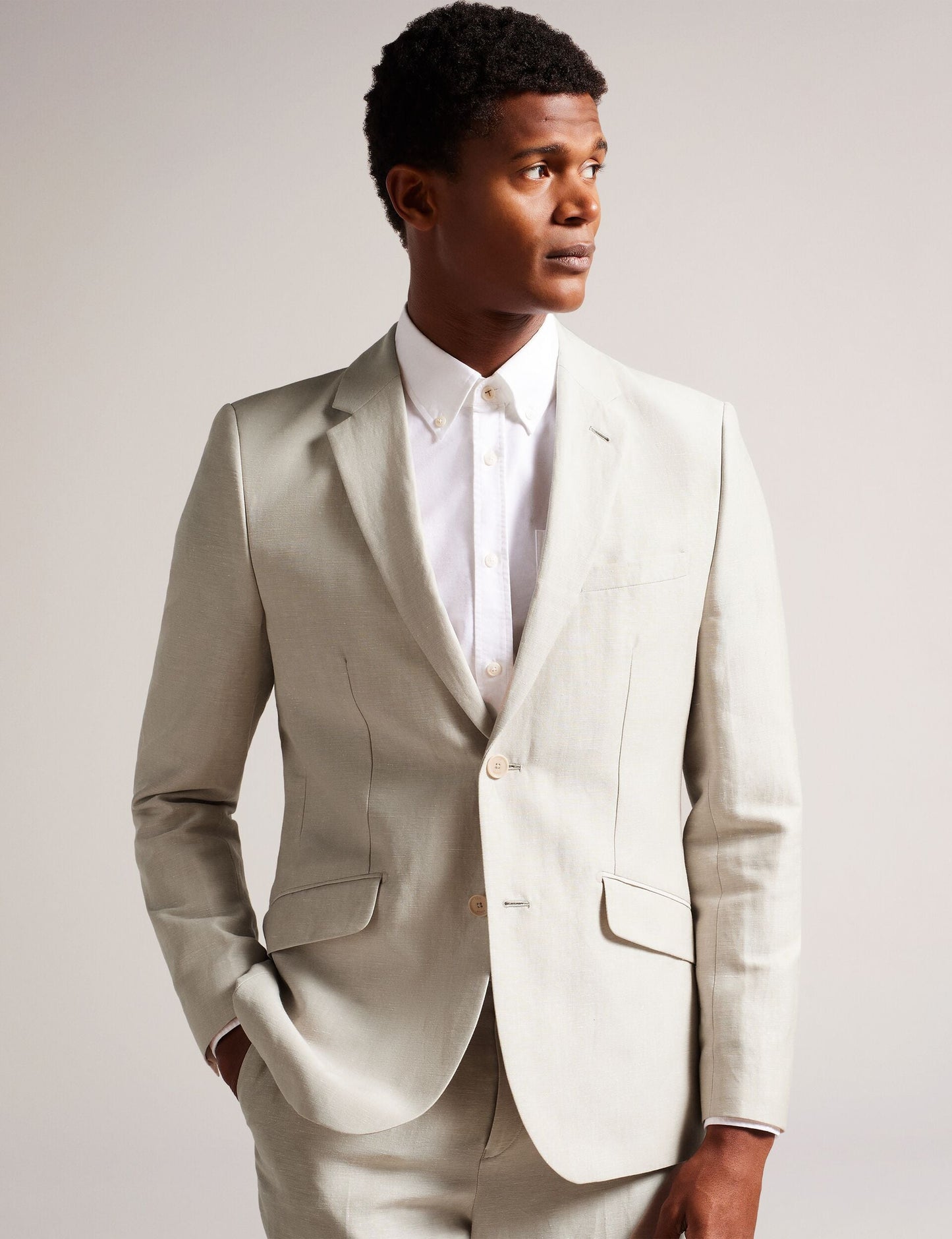 Ted Baker LANCEJ - Blazer STONE