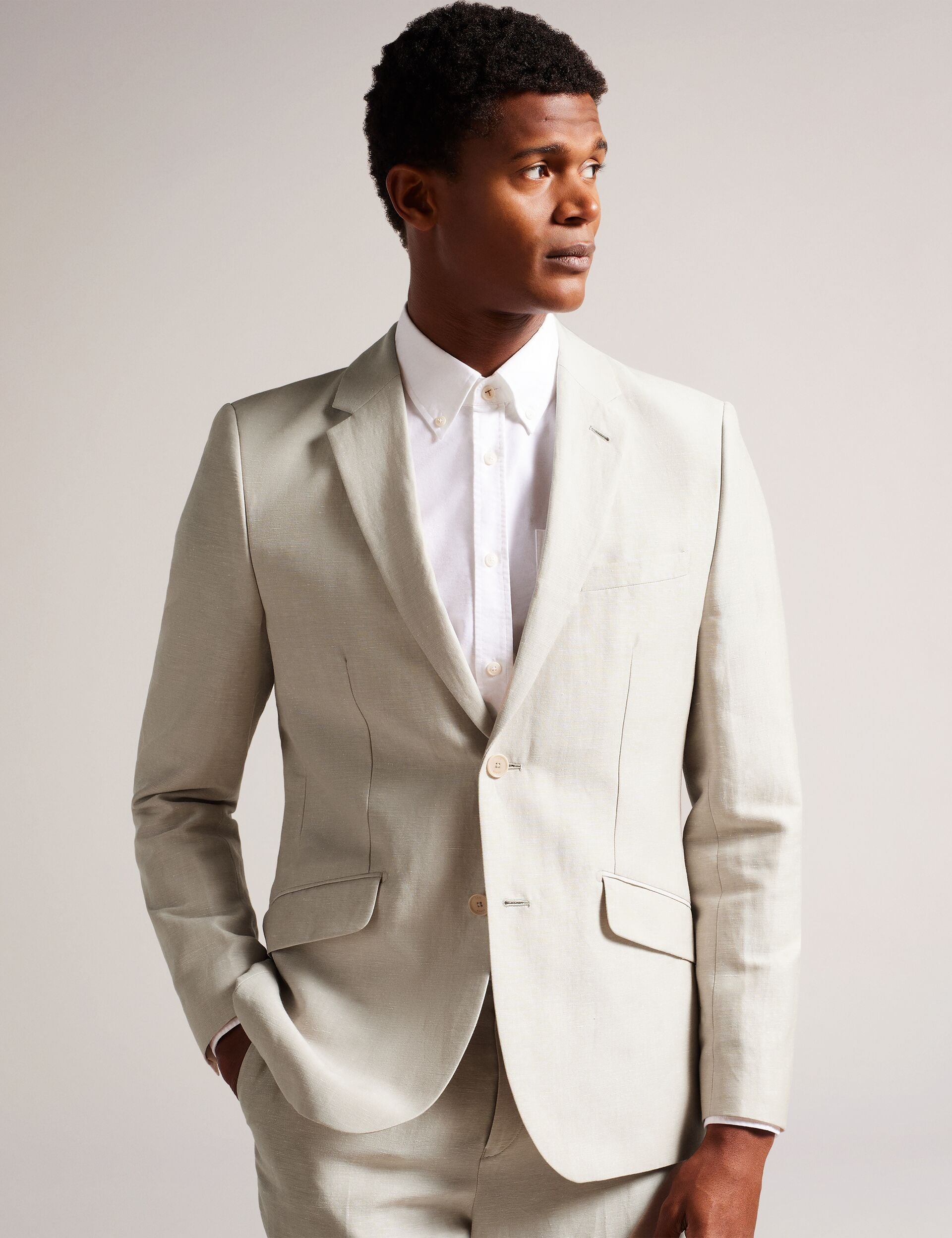 Ted Baker LANCEJ - Blazer STONE