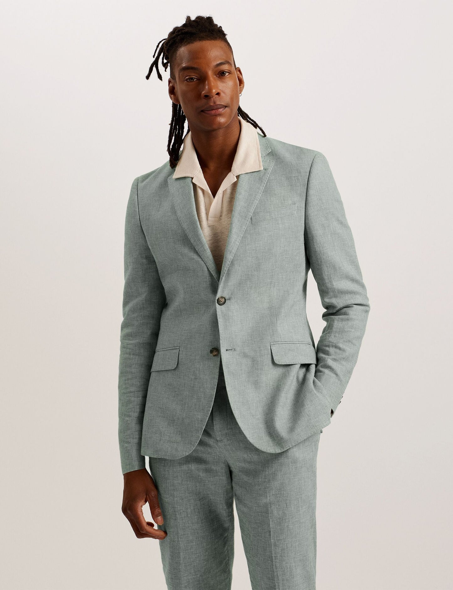 Ted Baker DAMASKJ - Blazer OLIVE