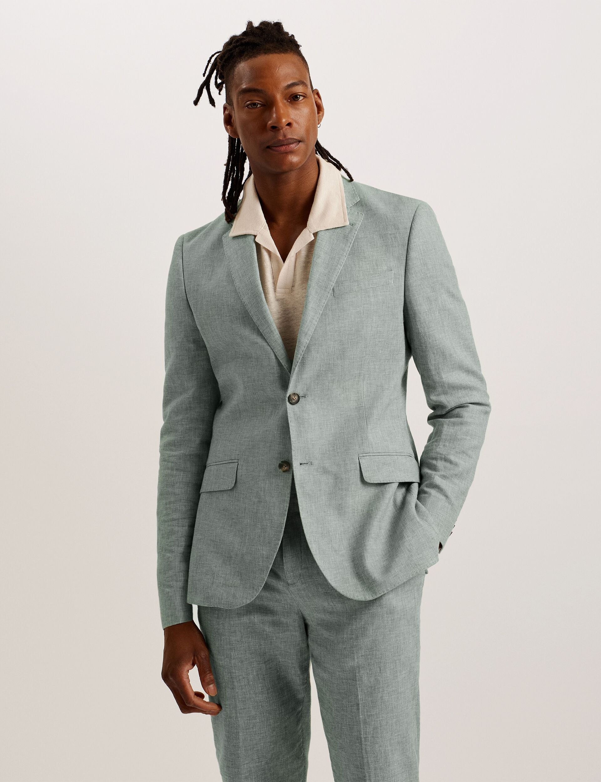 Ted Baker DAMASKJ - Blazer OLIVE