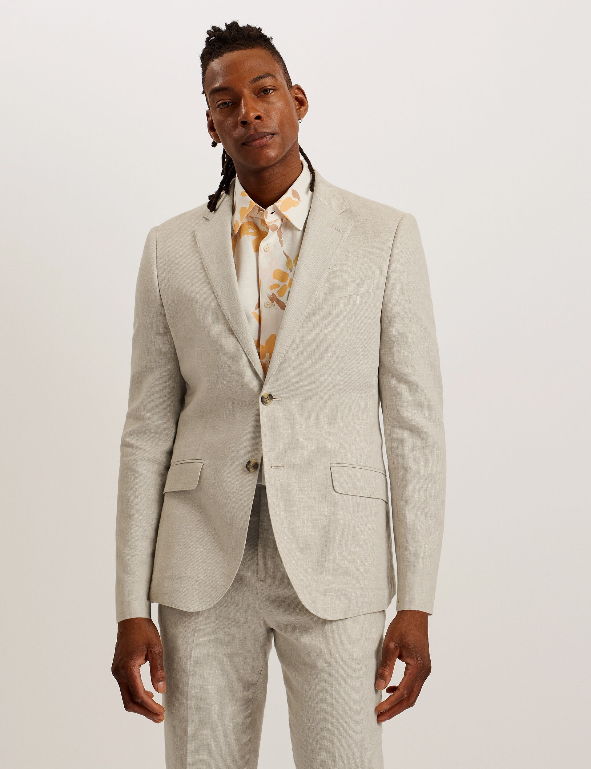 Ted Baker DAMASKJ - Blazer NATURAL