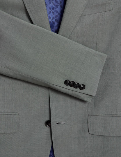 Ted Baker ROGERLY - Slim Fit Sage Green Wool Suit Jacket GREEN