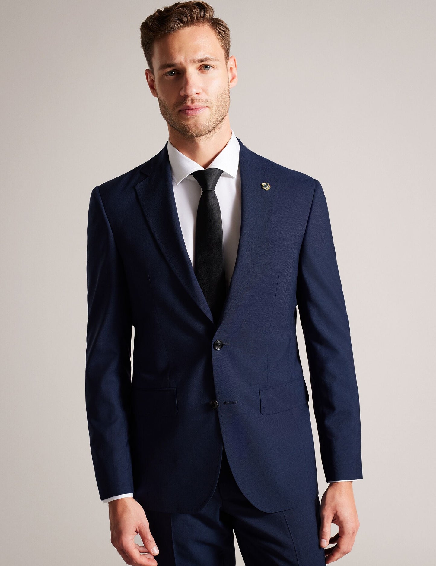 Ted Baker JVJKTBL - Trousers BRIGHT BLUE