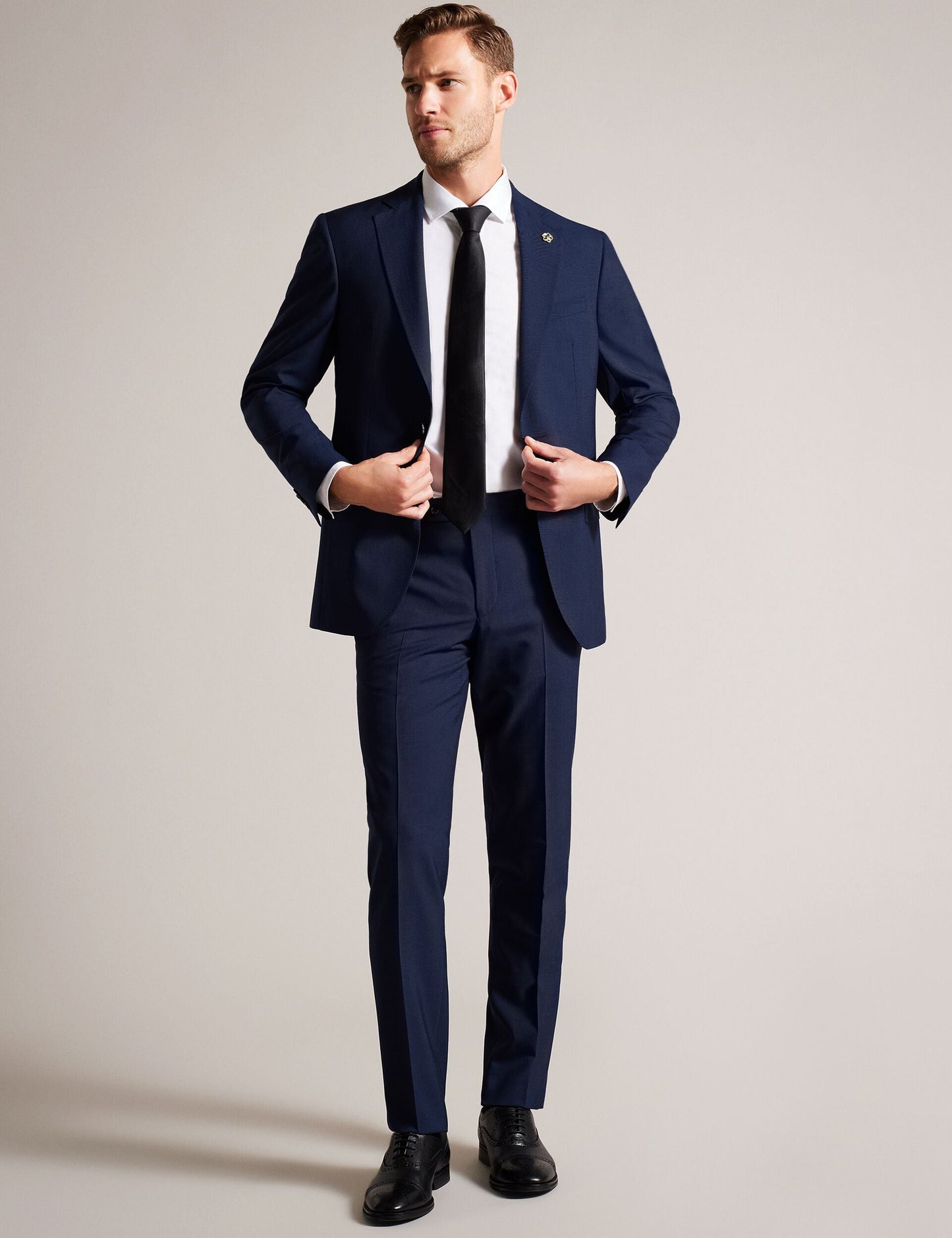 Ted Baker JVJKTBL - Trousers BRIGHT BLUE