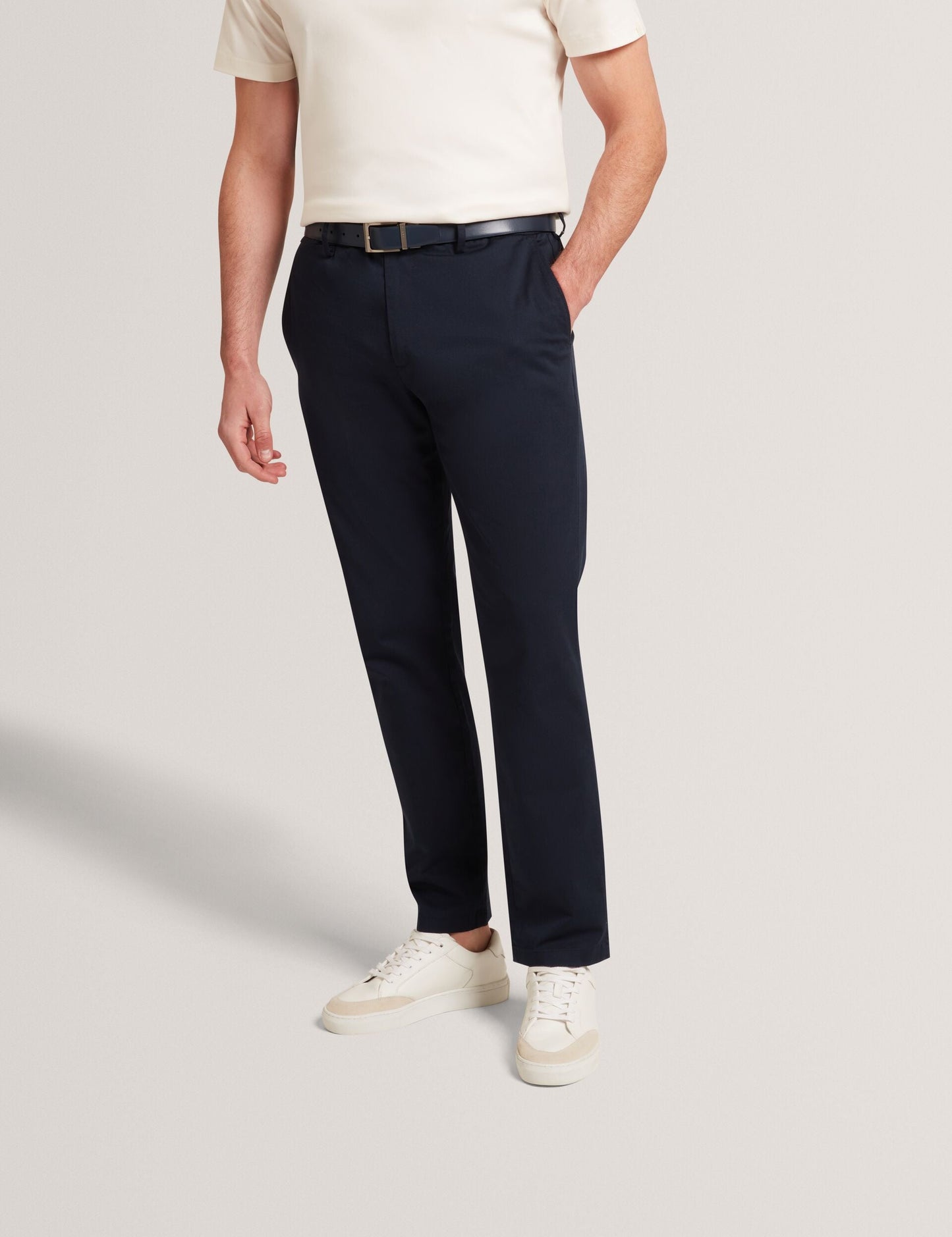 Ted Baker HOWETON Slim Fit Stretch Cotton Chinos NAVY