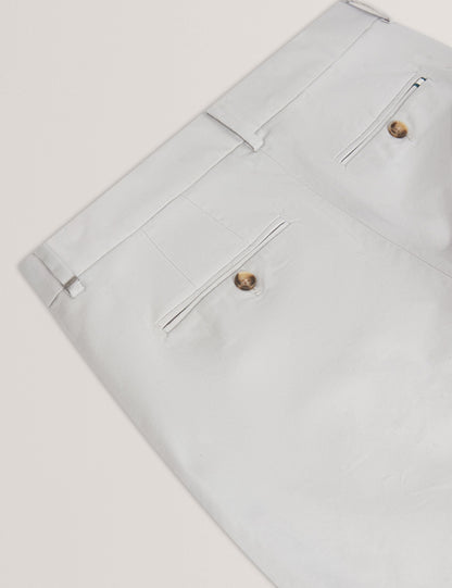 Ted Baker HOWETON Slim Fit Stretch Cotton Chinos LIGHT GREY