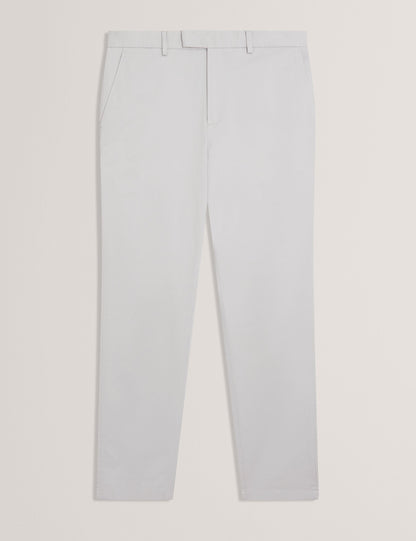 Ted Baker HOWETON Slim Fit Stretch Cotton Chinos LIGHT GREY