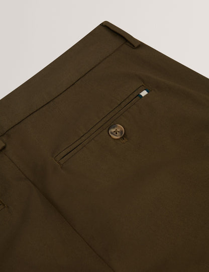 Ted Baker HOWETON Slim Fit Stretch Cotton Chinos KHAKI