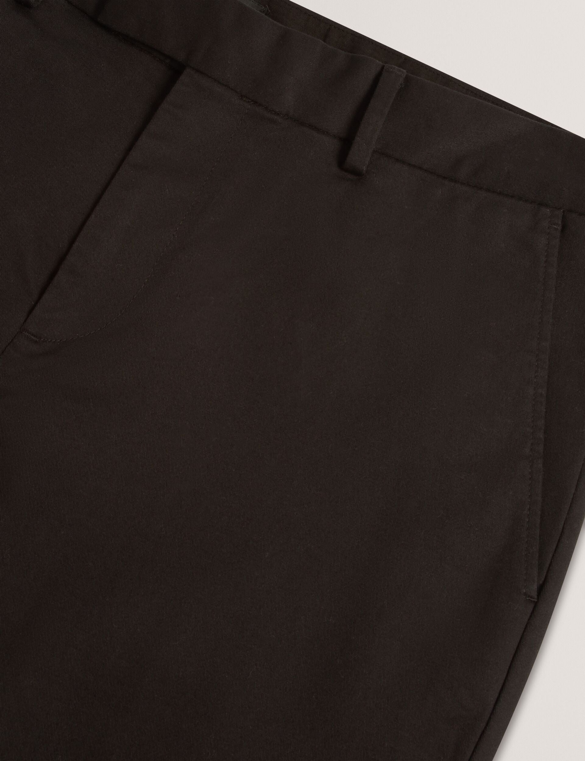 Ted Baker HOWETON Slim Fit Stretch Cotton Chinos BLACK
