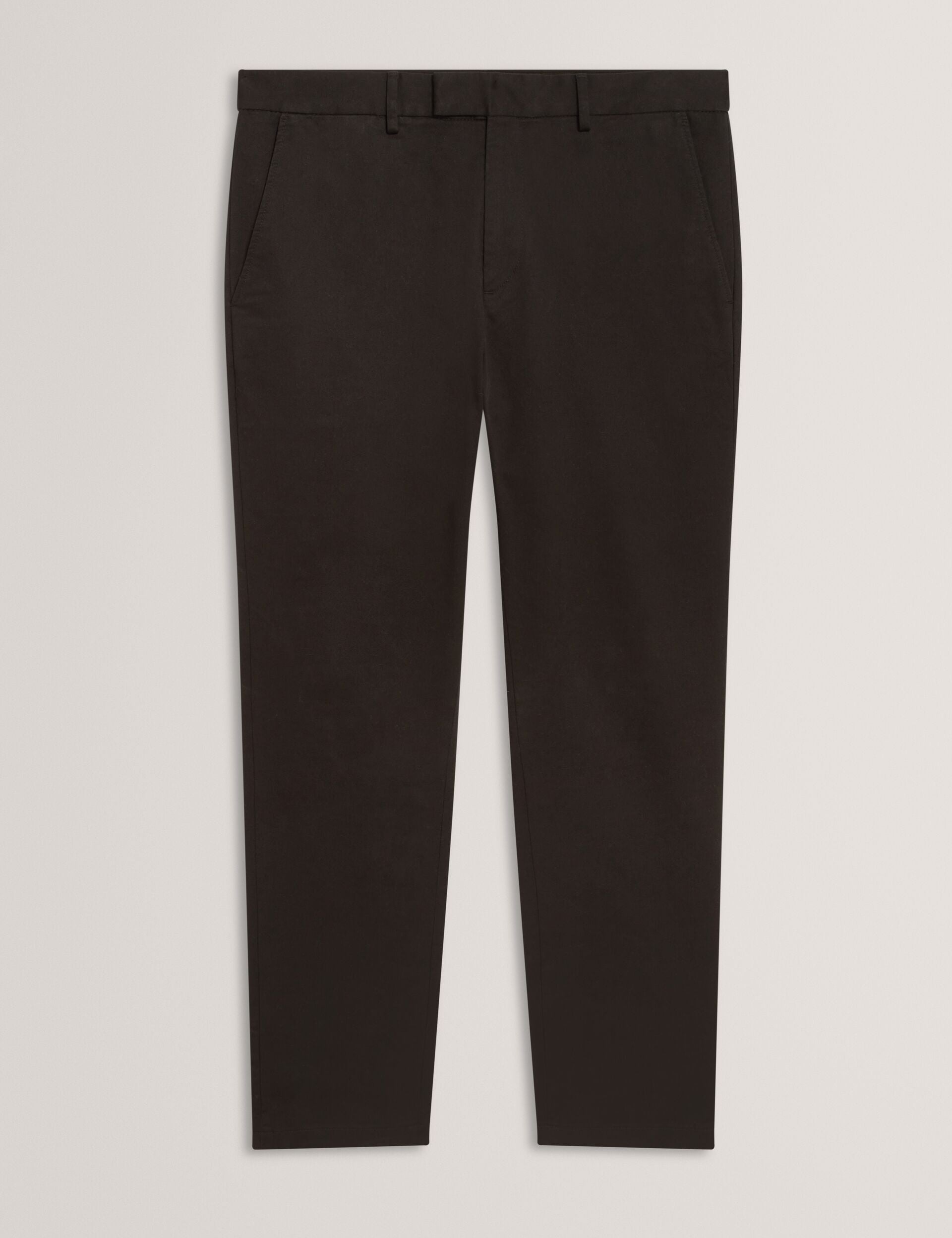 Ted Baker HOWETON Slim Fit Stretch Cotton Chinos BLACK