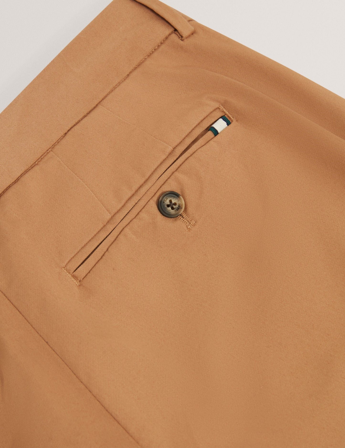 Ted Baker HOWETON Slim Fit Stretch Cotton Chinos TAN