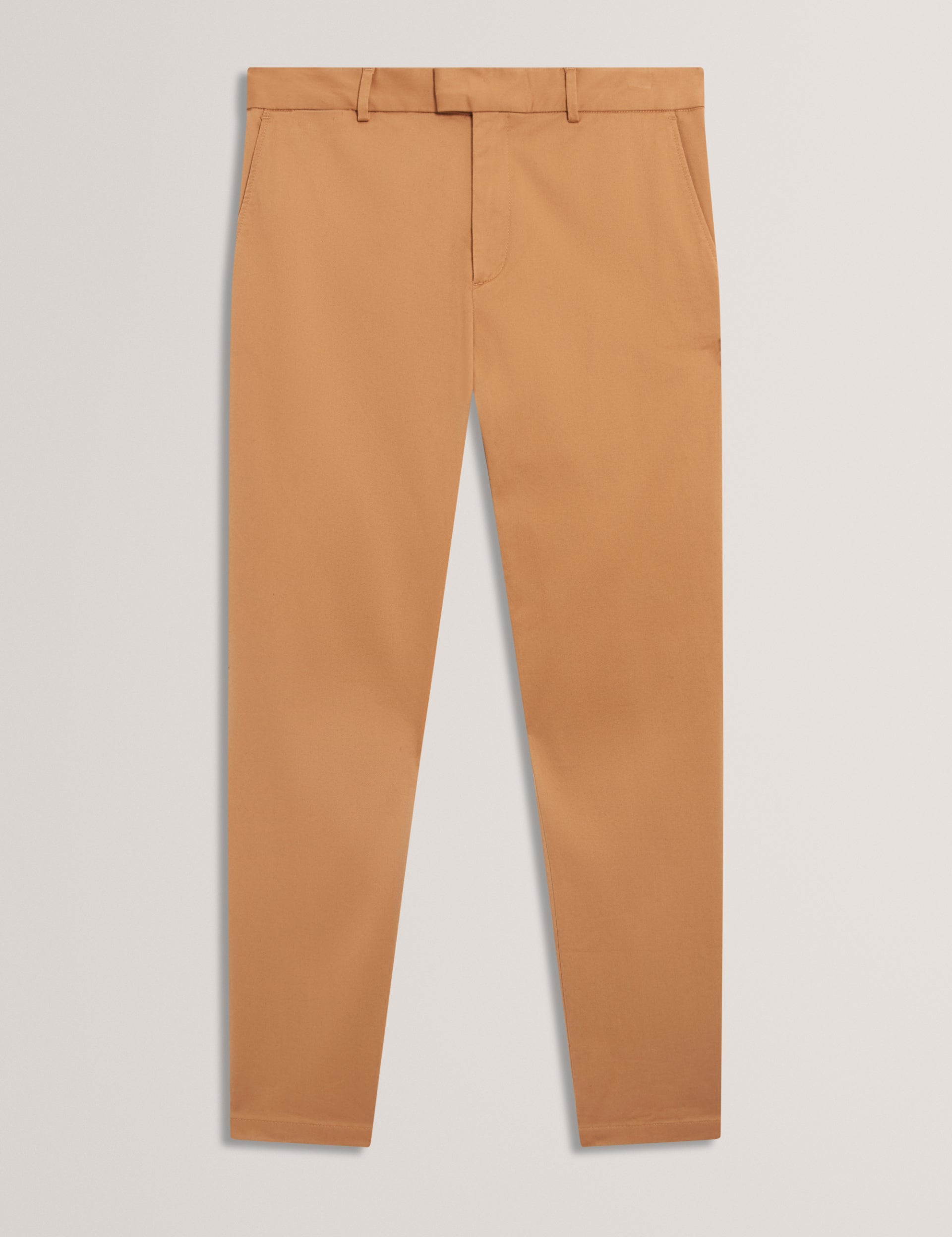Ted Baker HOWETON Slim Fit Stretch Cotton Chinos TAN