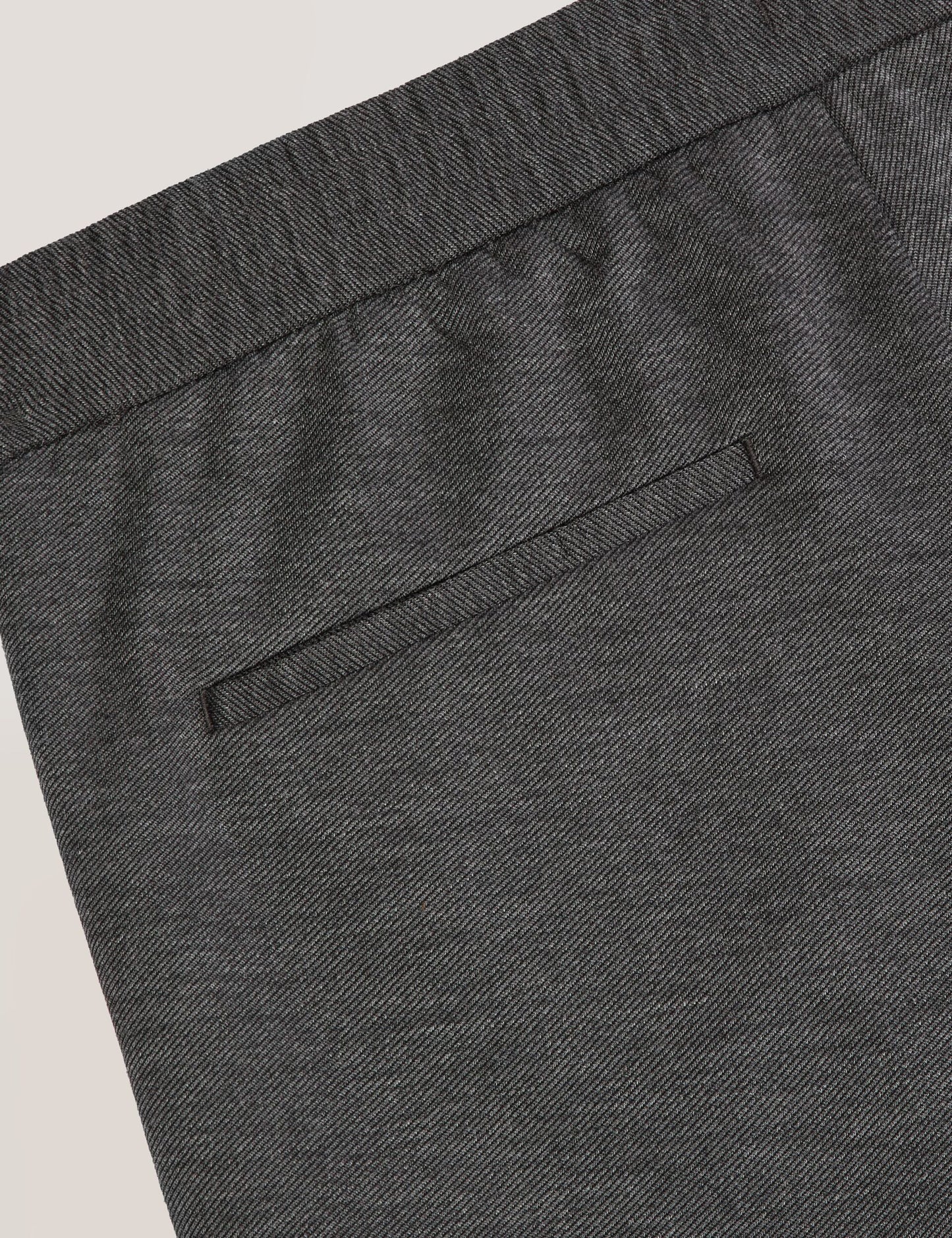 Ted Baker KNIT TWILL ELASTIC TROUSERS - Iron Gate Heather IRON GATE HEATHER