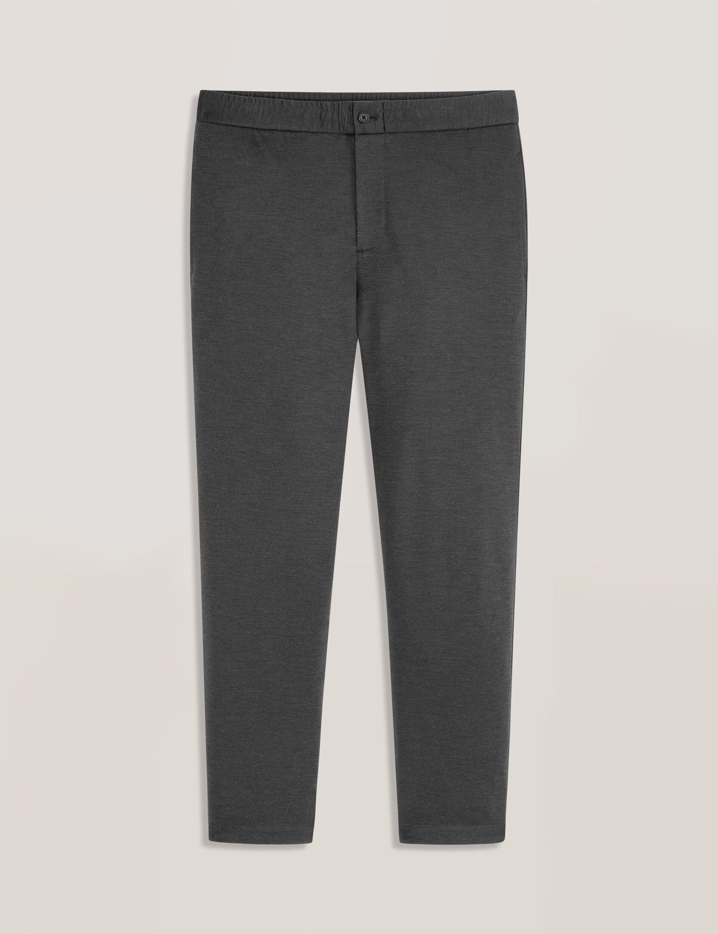 Ted Baker KNIT TWILL ELASTIC TROUSERS - Iron Gate Heather IRON GATE HEATHER