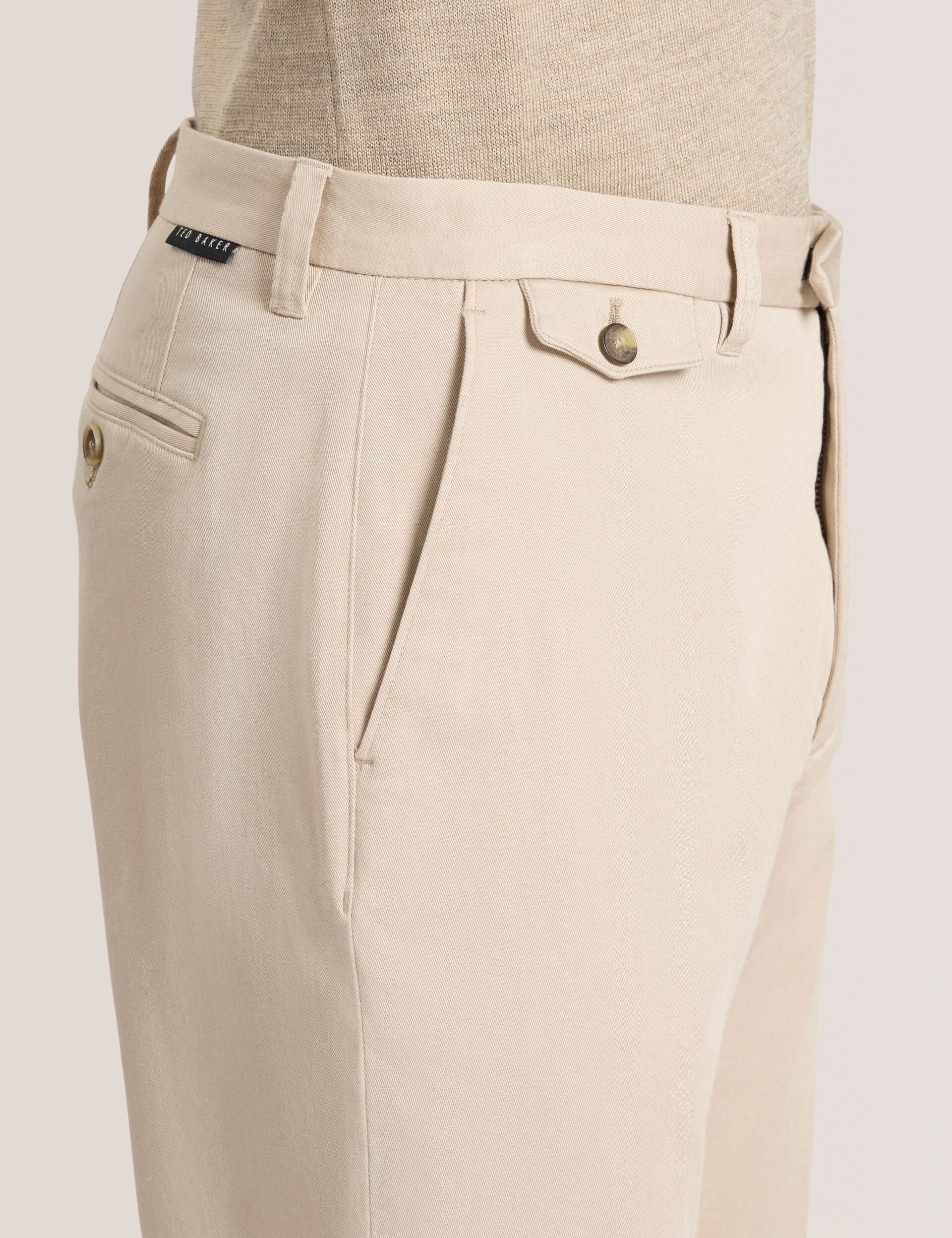 Ted Baker HEAVY TWILL CHINO - Oxford Tan TAN