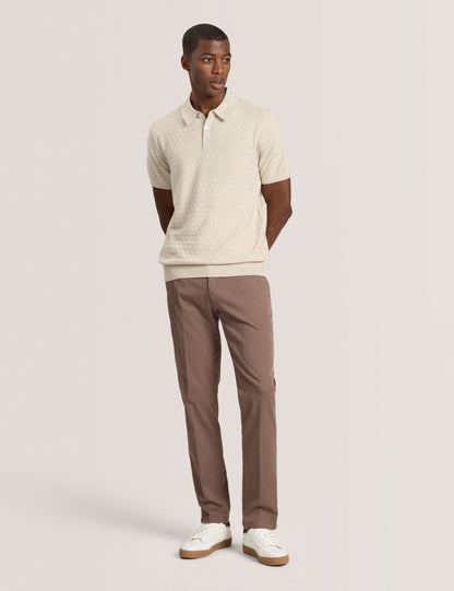 Ted Baker HEAVY TWILL CHINO - Coffee Liqueur BROWN