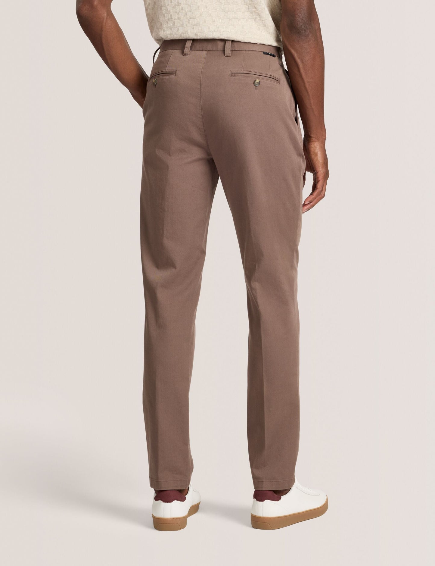 Ted Baker HEAVY TWILL CHINO - Coffee Liqueur BROWN