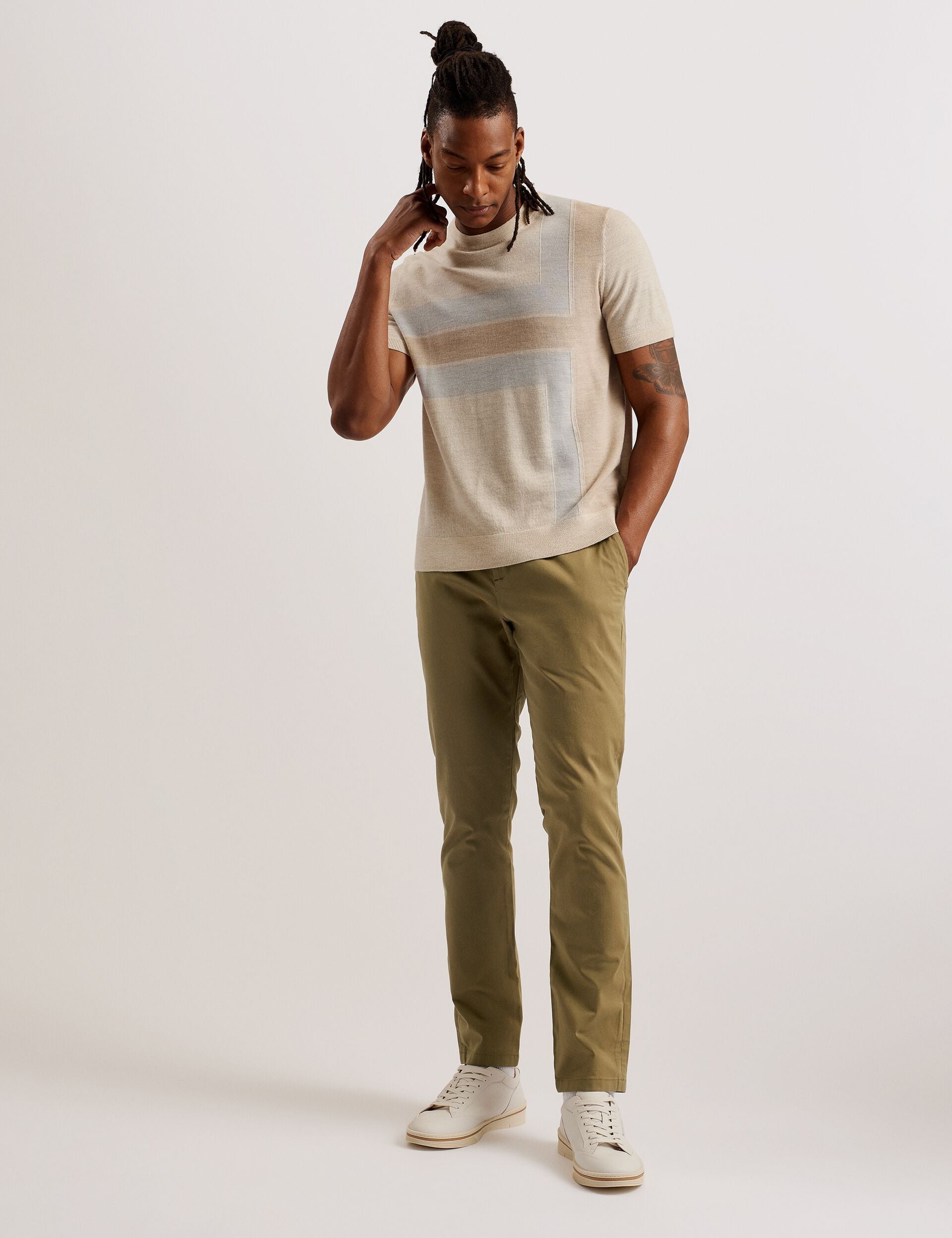 Ted Baker HAYDAE - Slim Fit Chino TAN