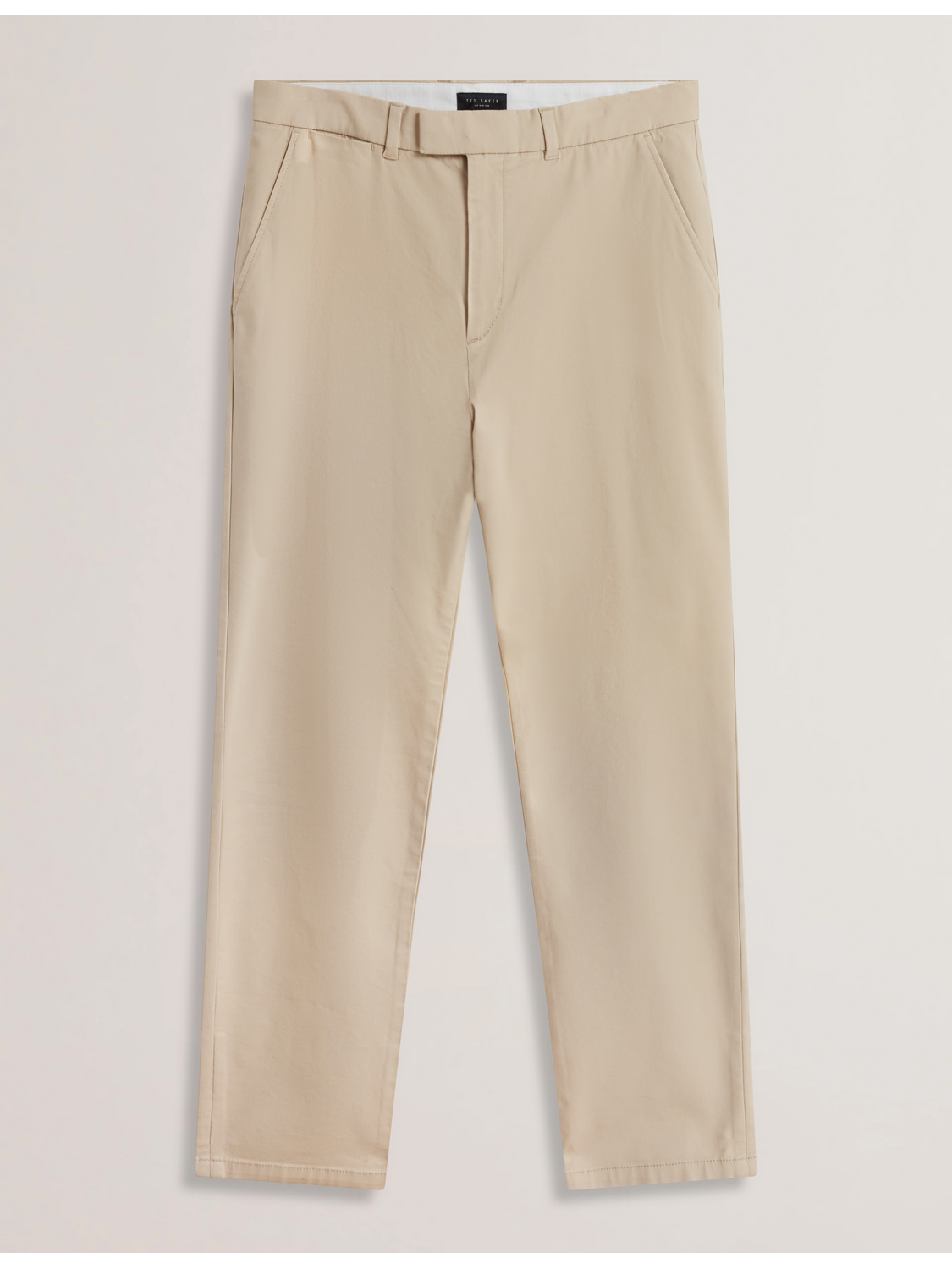 Ted Baker BATFORD - Tan Slim Fit Cotton Blend Chinos TAN