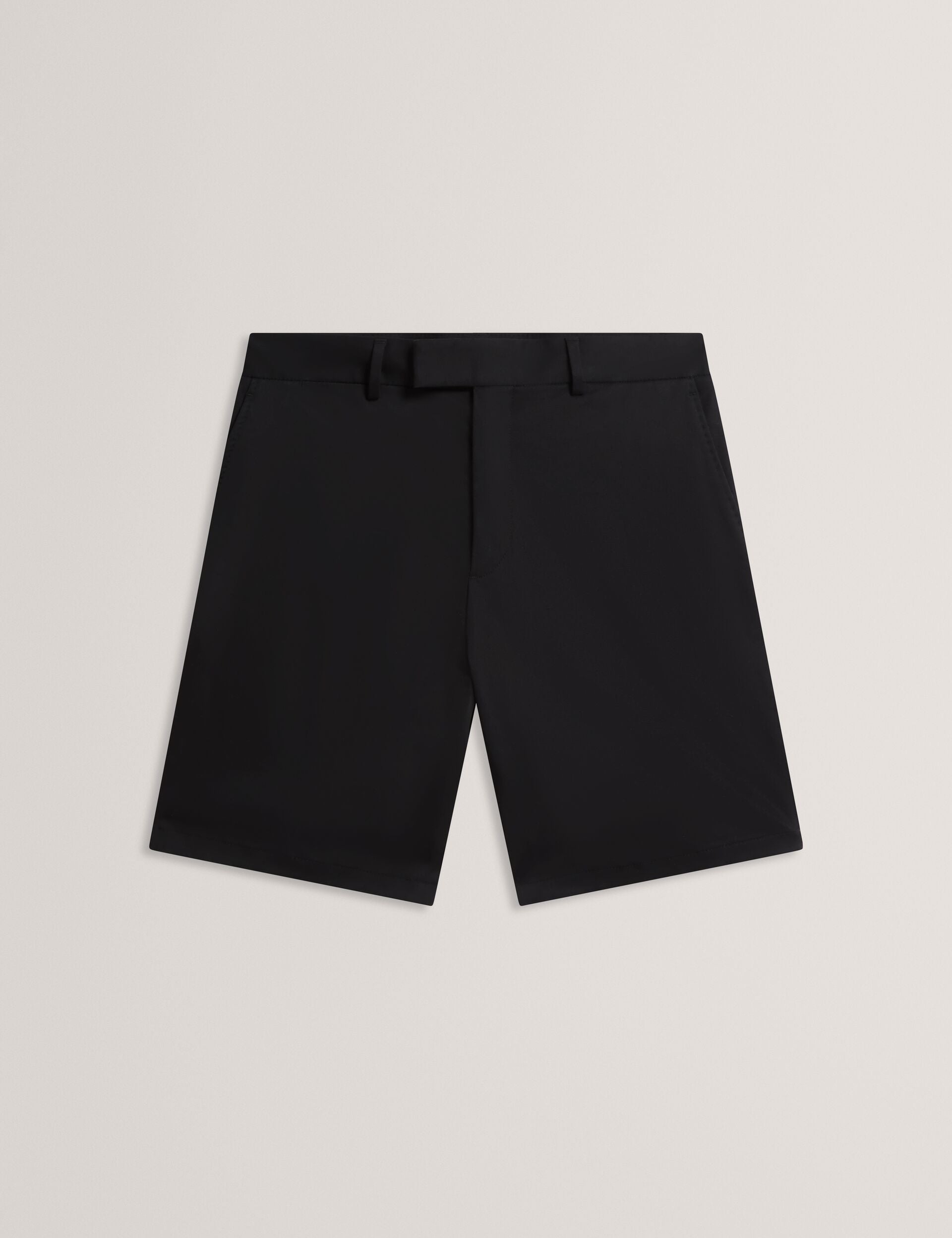 Ted Baker LOWETON Slim Leg Stretch Cotton Chino Shorts BLACK