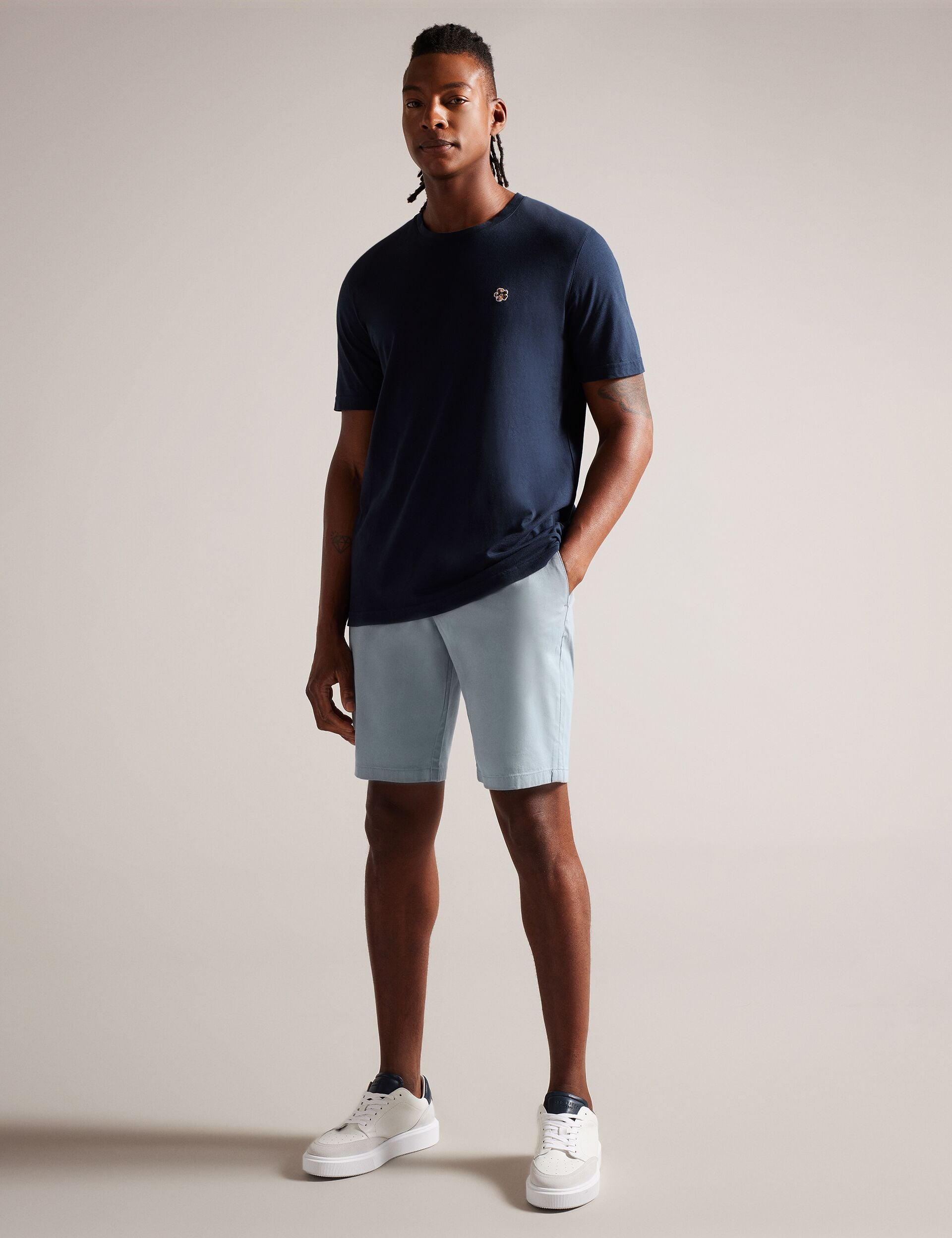 Ted Baker ALSCOT - Chino Short MID BLUE