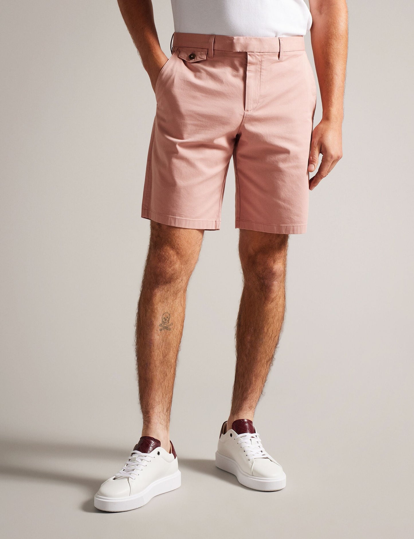 Ted Baker ALSCOT - Chino Short MID PINK