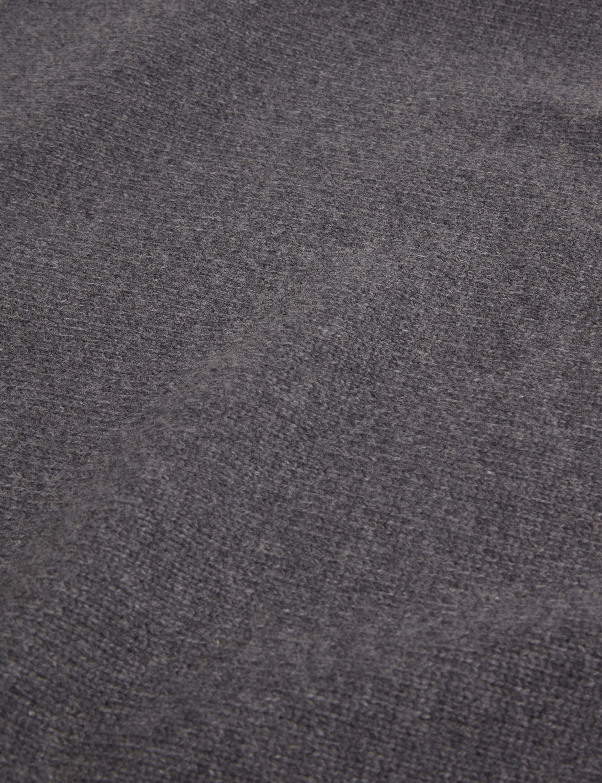 Ted Baker ROST Chunky Knit Crew Neck Sweater CHARCOAL