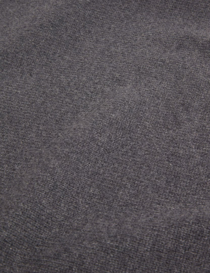 Ted Baker ROST Chunky Knit Crew Neck Sweater CHARCOAL