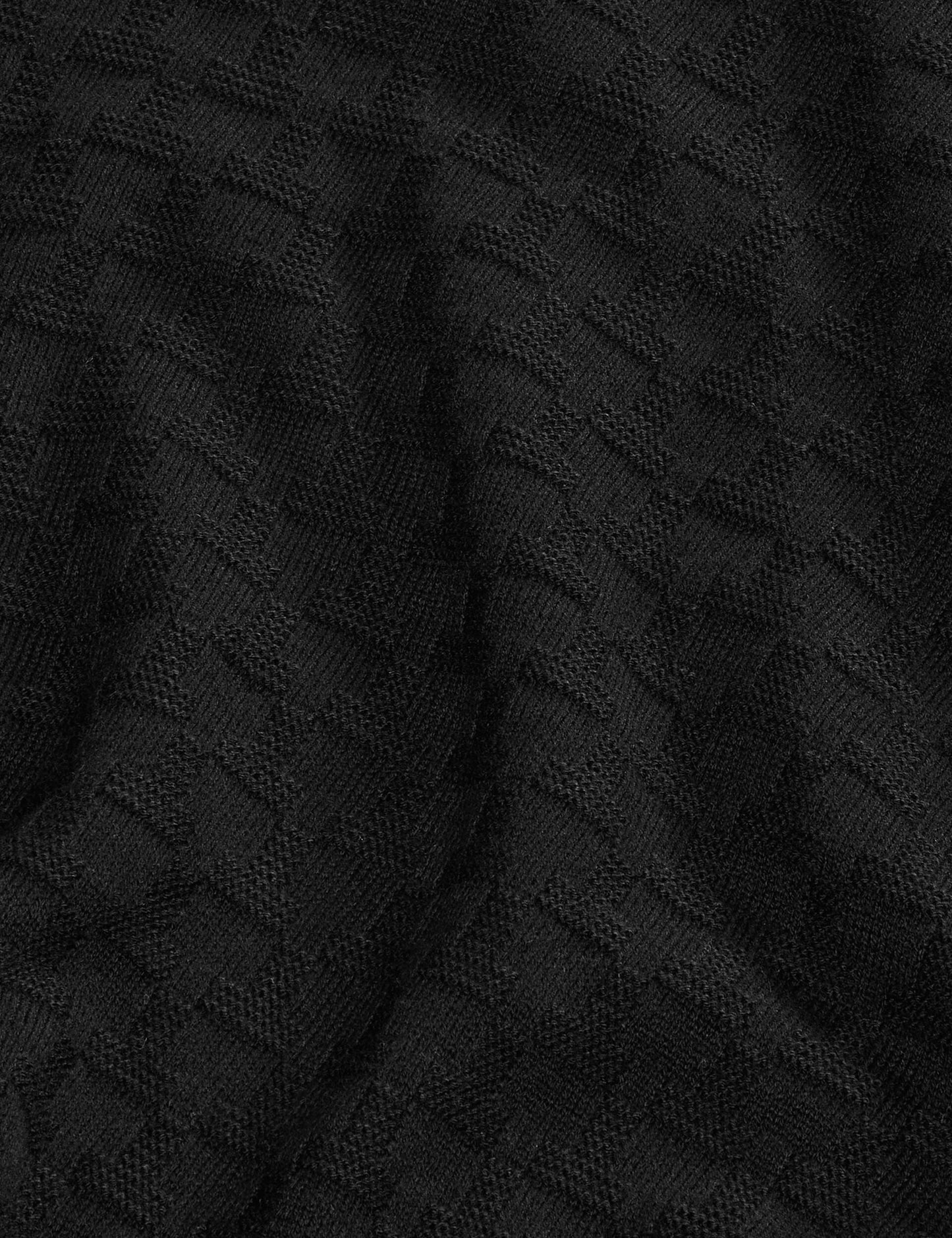 Ted Baker T STITCH LONG SLEEVE CREW NECK SWEATER - Black Beauty BLACK