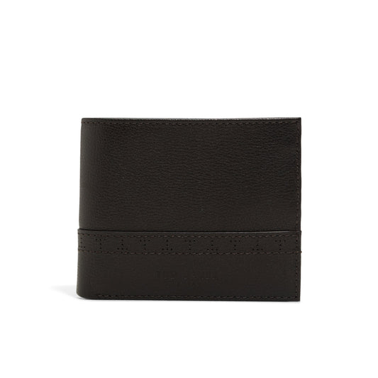 Ted Baker CAMDEN - Bifold Wallet DARK BROWN