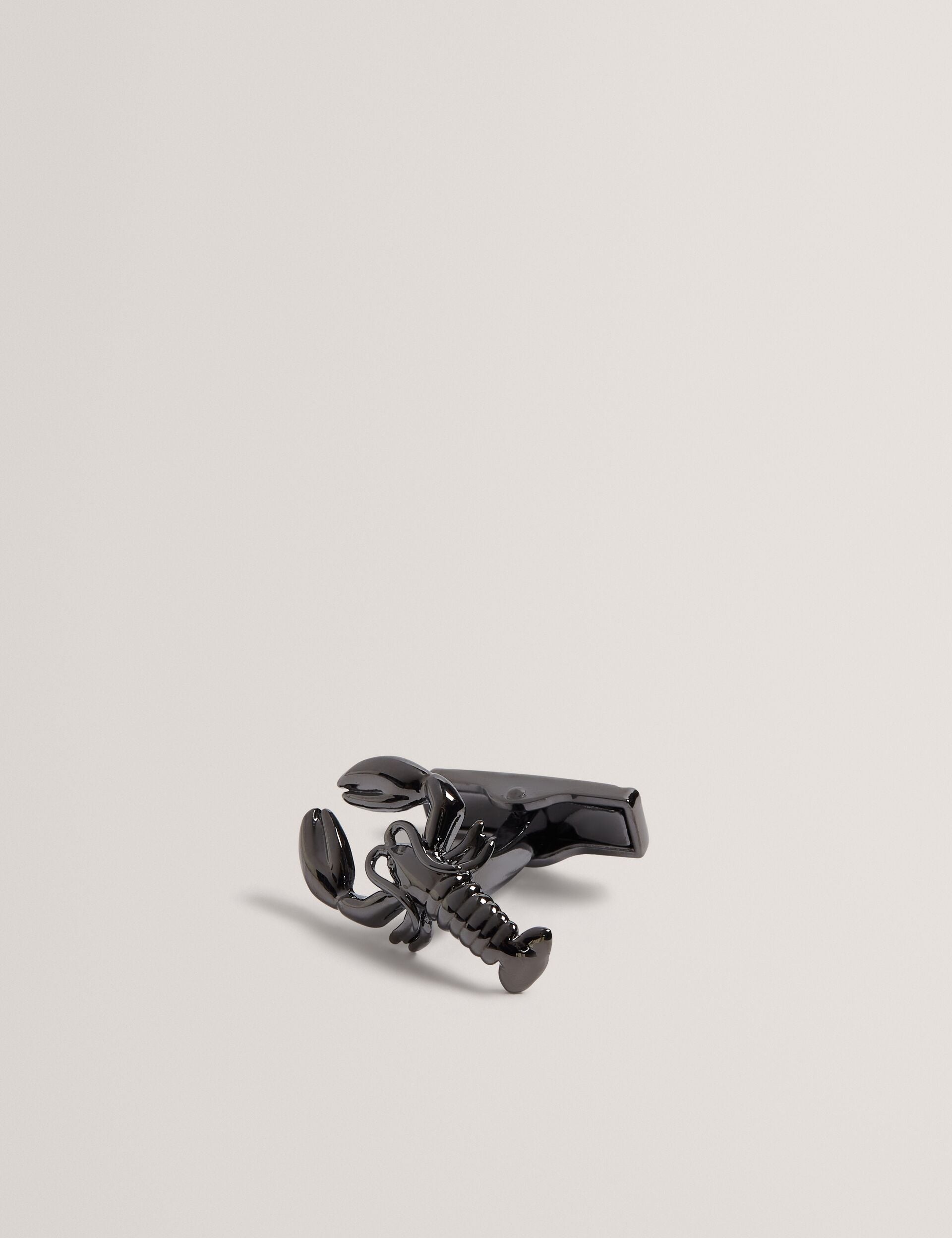 Ted Baker MARIINE - Lobster Cufflinks & Lapel Pin Set GUNMETAL