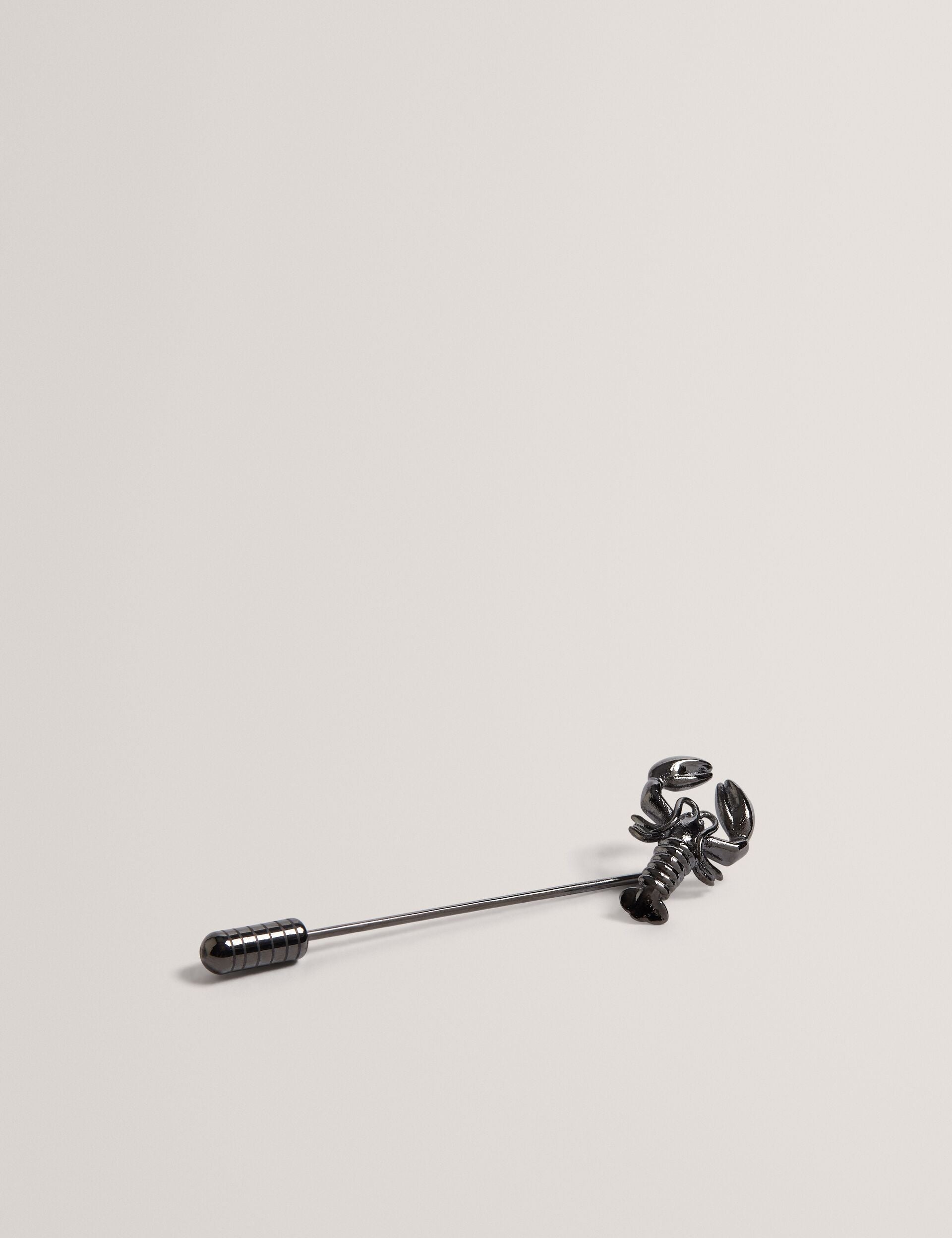 Ted Baker MARIINE - Lobster Cufflinks & Lapel Pin Set GUNMETAL