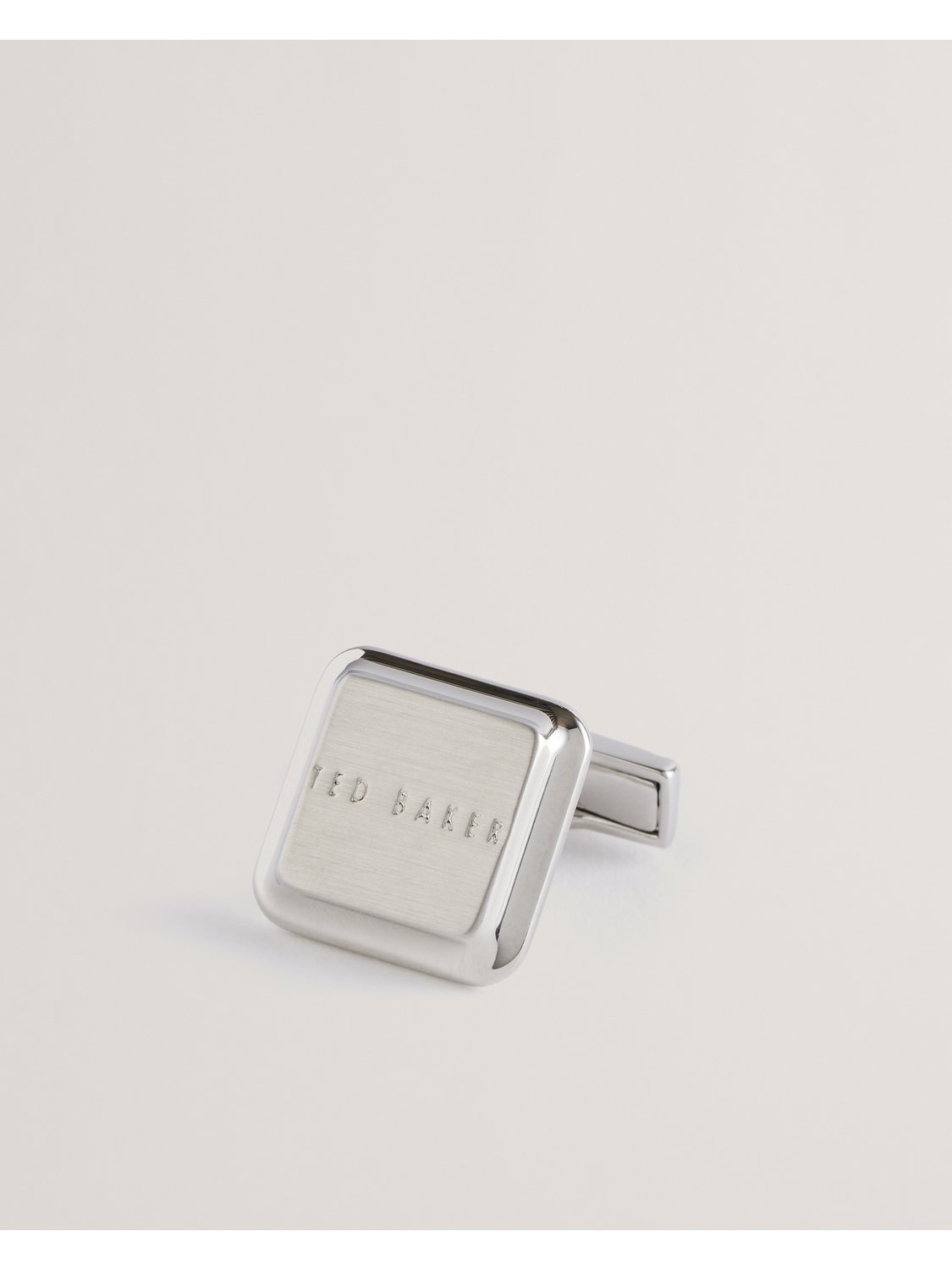 Ted Baker TEDLY - Branded Cufflinks SILVER