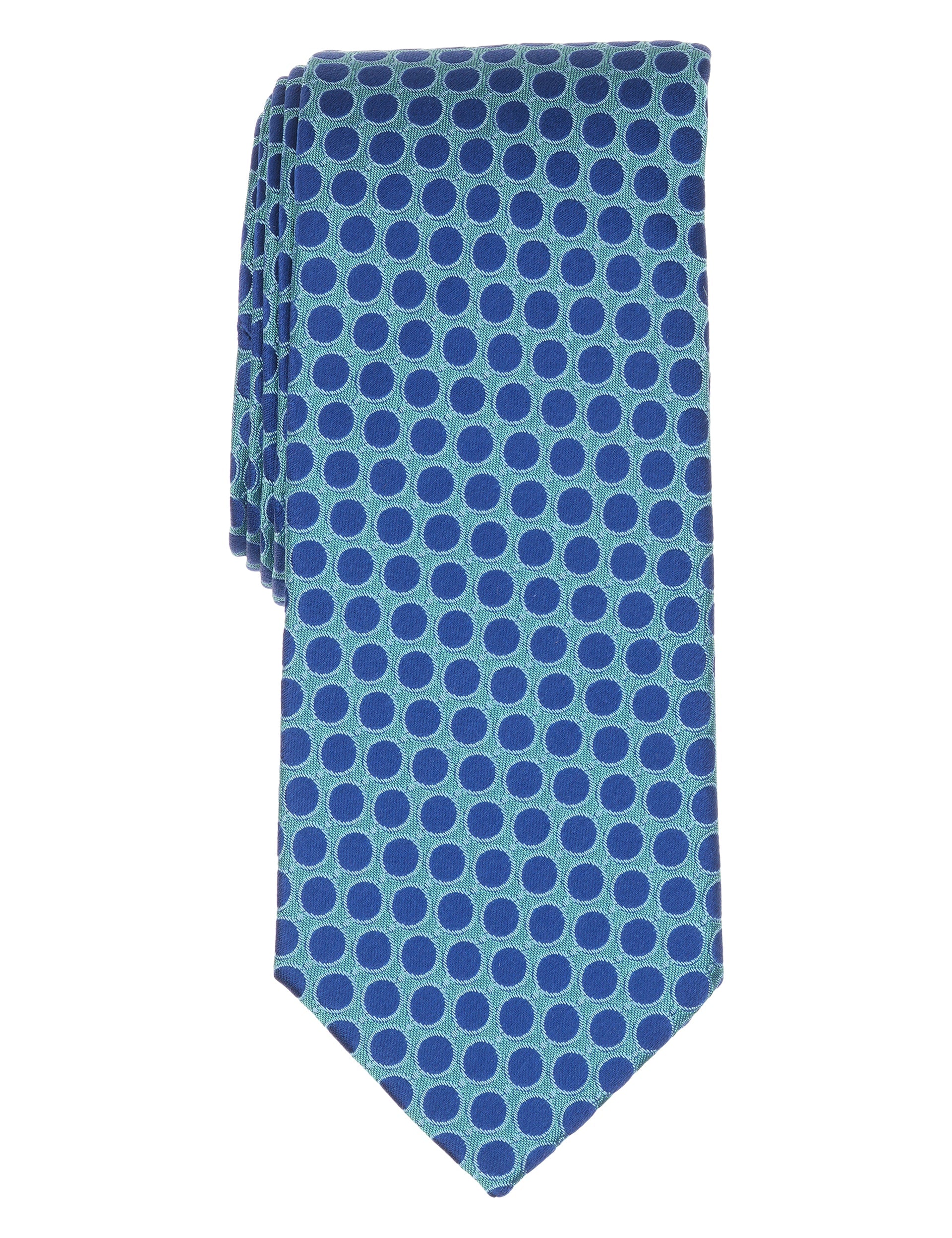 Ted Baker WILSON Dot Print Silk Tie LIGHT BLUE