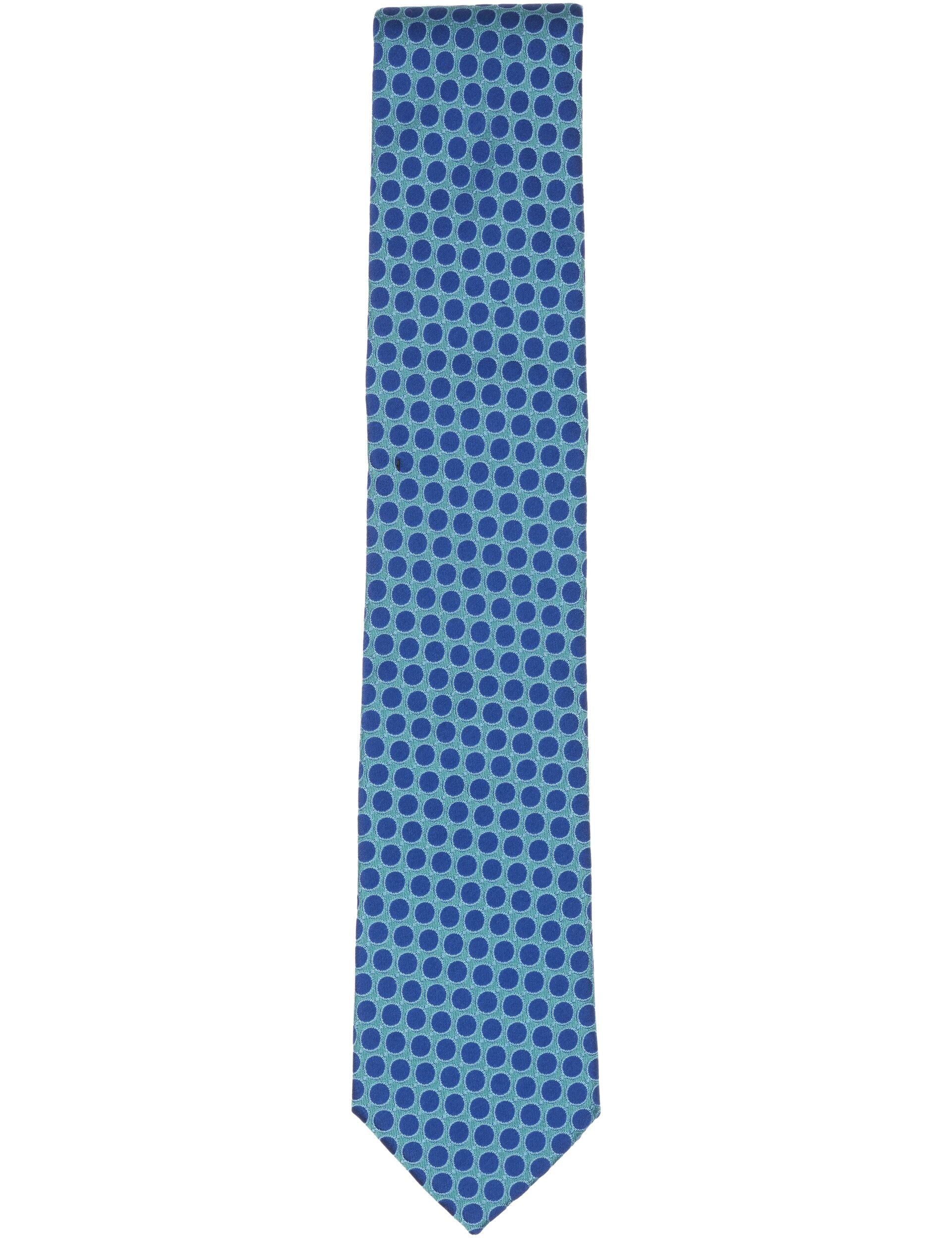 Ted Baker WILSON Dot Print Silk Tie LIGHT BLUE
