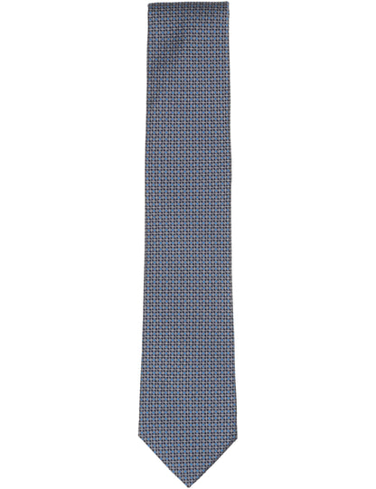Ted Baker WALDRAM Grid Dot Silk Tie CHARCOAL