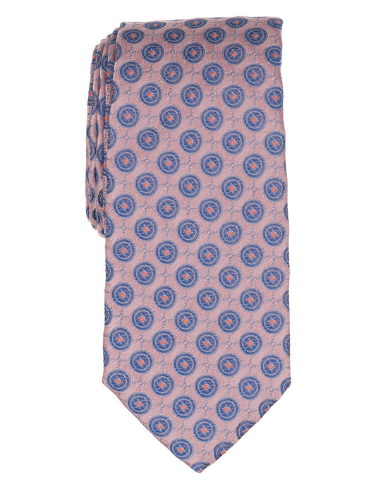 Ted Baker VERNON Roundel Print Silk Tie LIGHT PINK
