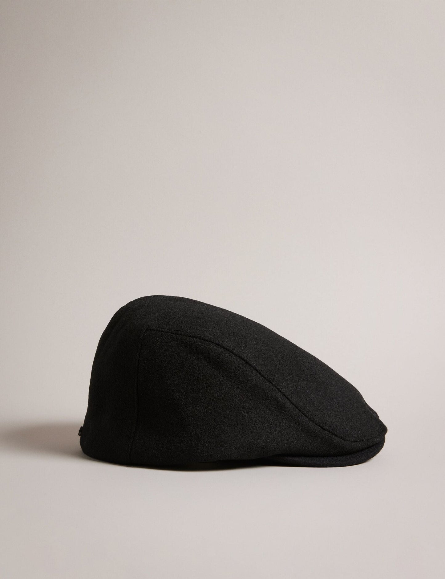 Ted Baker ALFREDS - Wool Blend Flat Cap BLACK