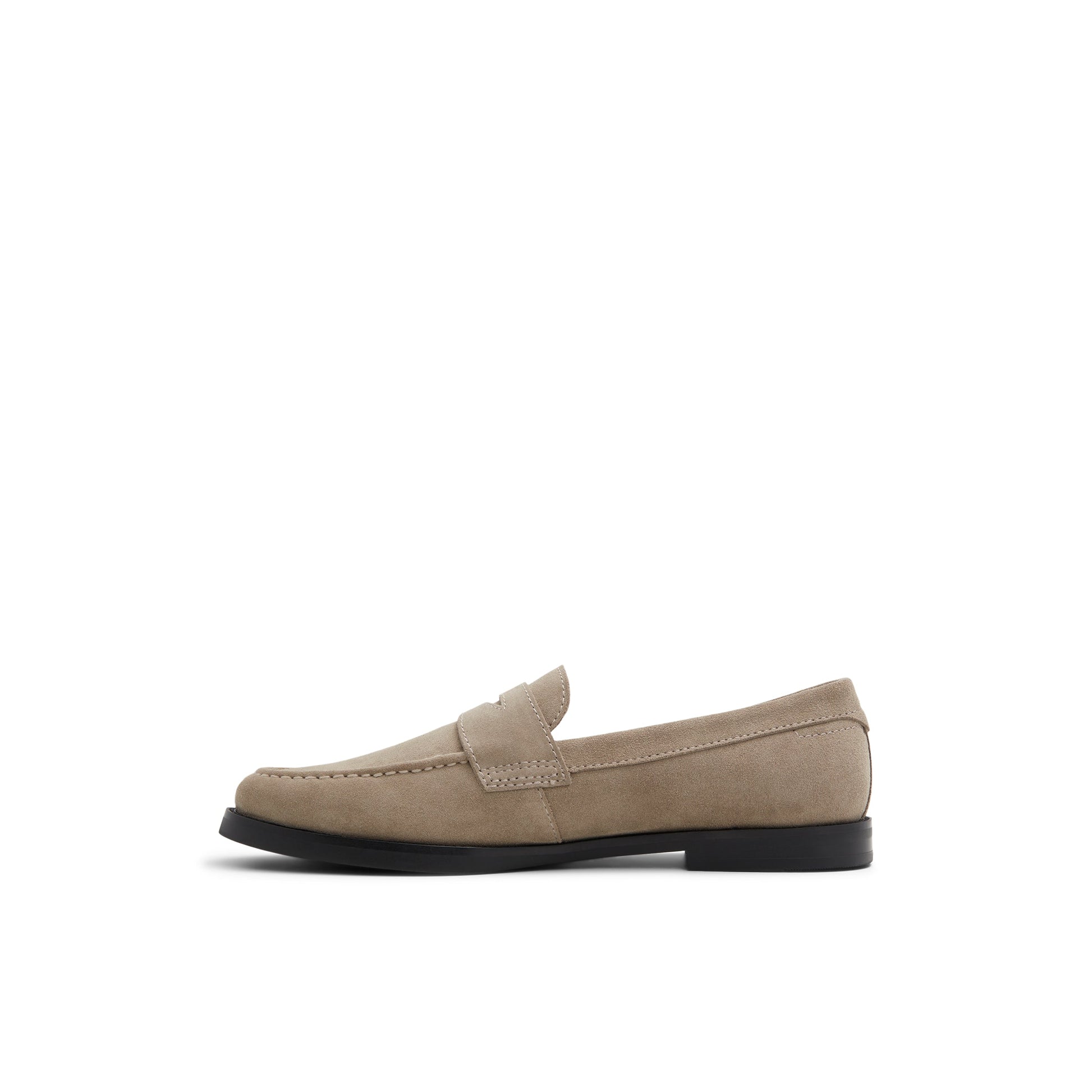 Ted Baker PARLIAMENT - Grained Leather Penny Loafers KHAKI
