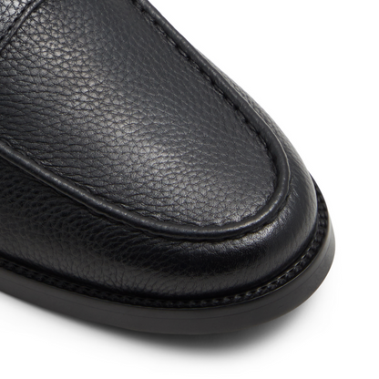 Ted Baker PARLIAMENT - Grained Leather Penny Loafers BLACK
