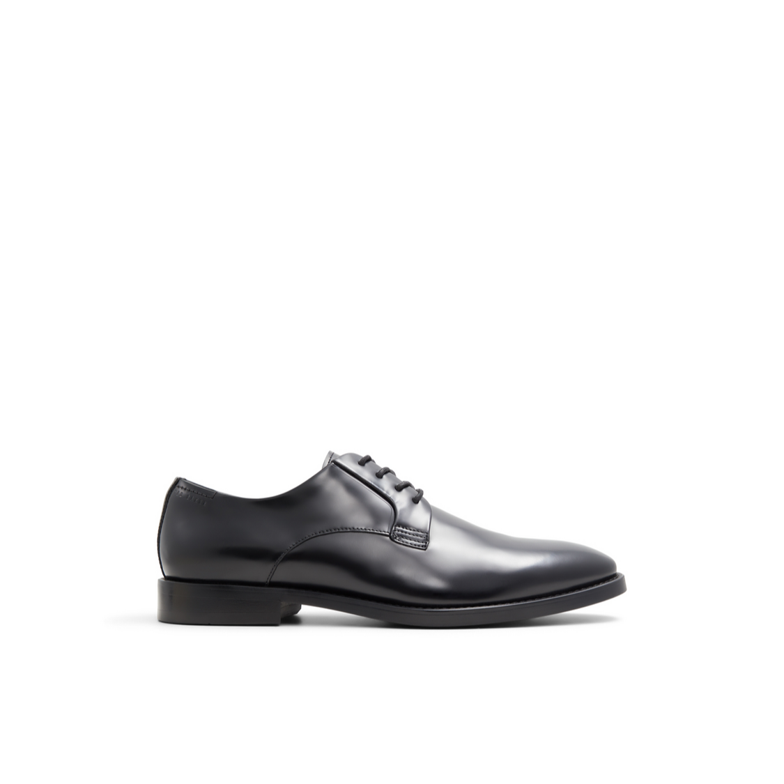 Ted Baker REGENT - Black Polished Leather Derby Shoes BLACK