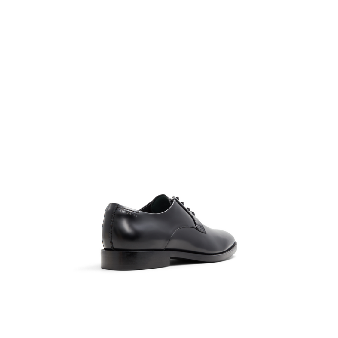 Ted Baker REGENT - Black Polished Leather Derby Shoes BLACK
