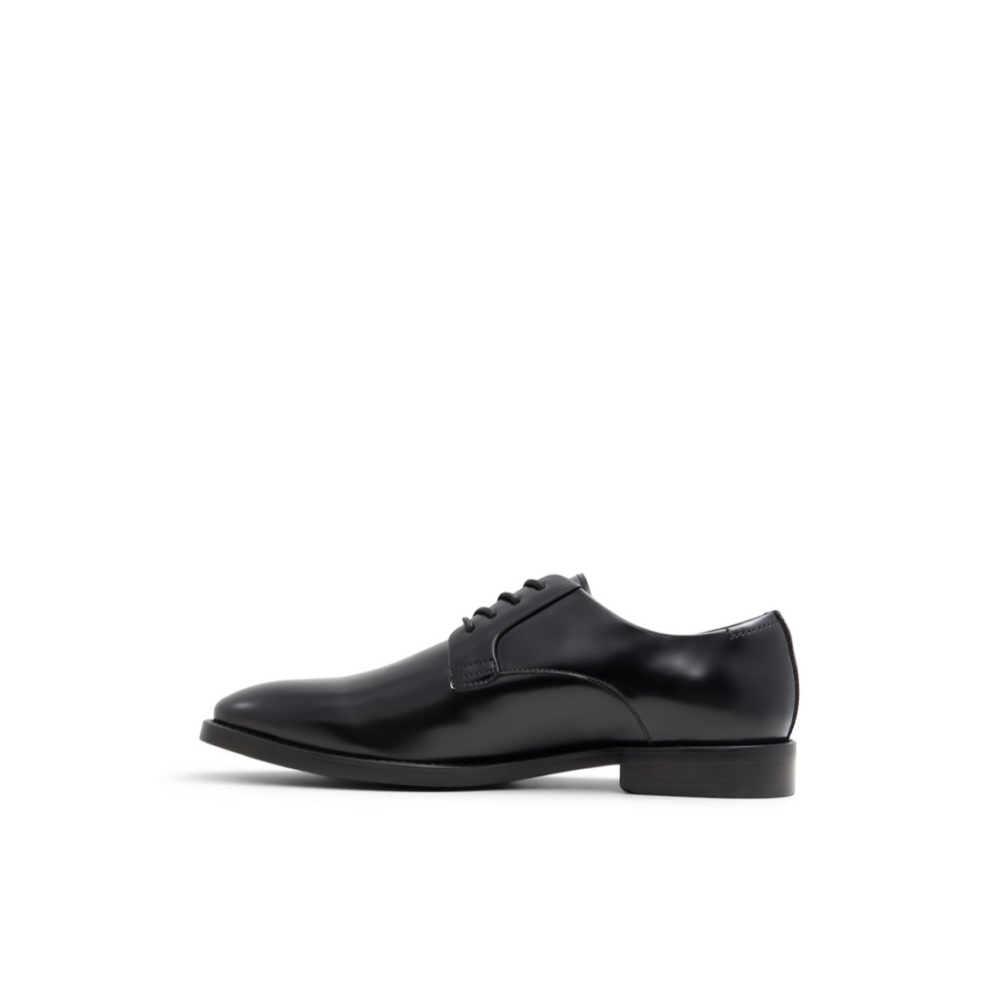Ted Baker REGENT - Black Polished Leather Derby Shoes BLACK