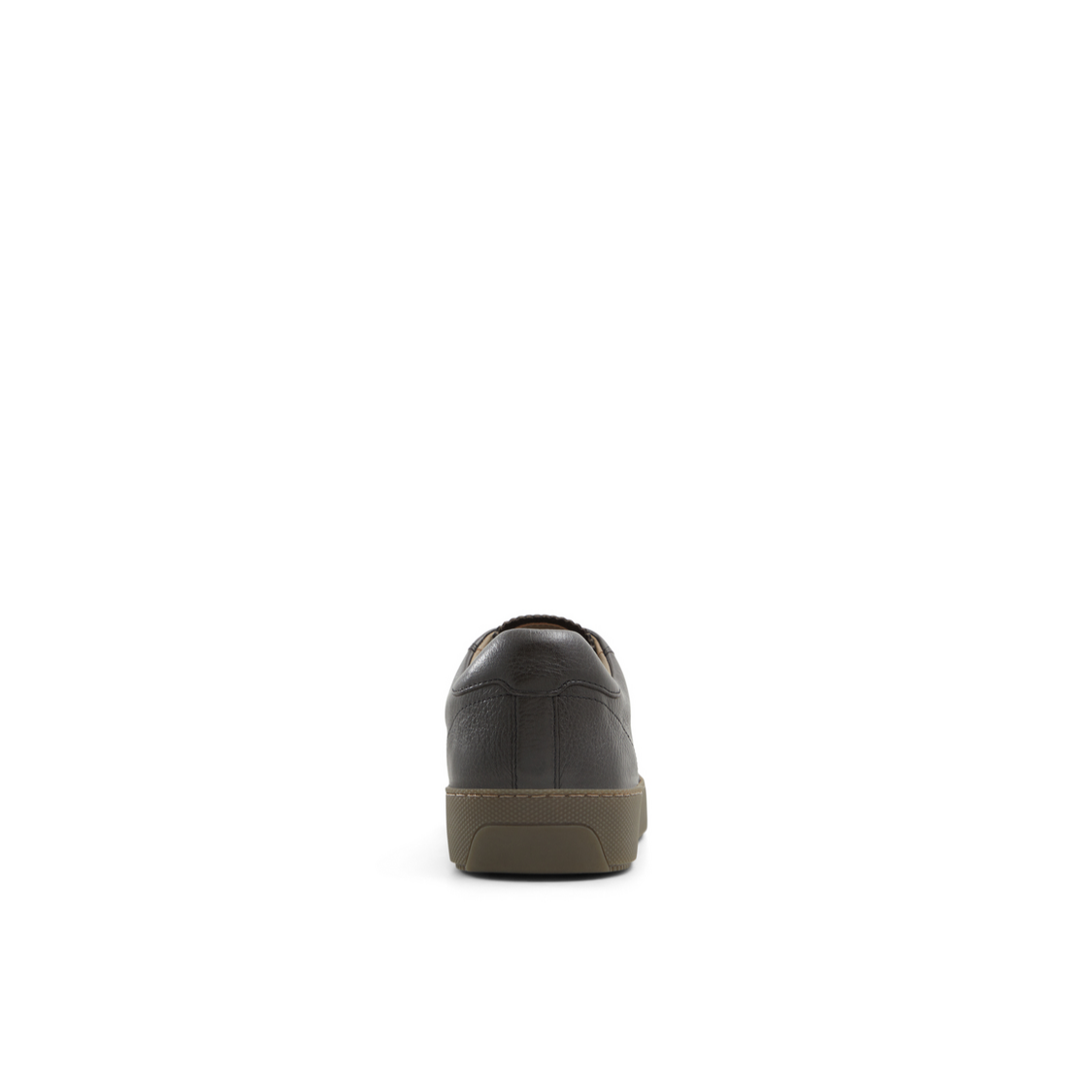Ted Baker WESTWOOD - Black Leather Cup Sole Sneakers DARK BROWN