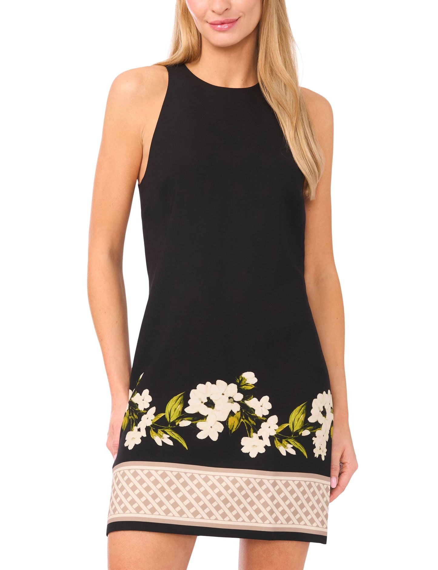 Ted Baker KIT - Shift Dress Placement BLACK